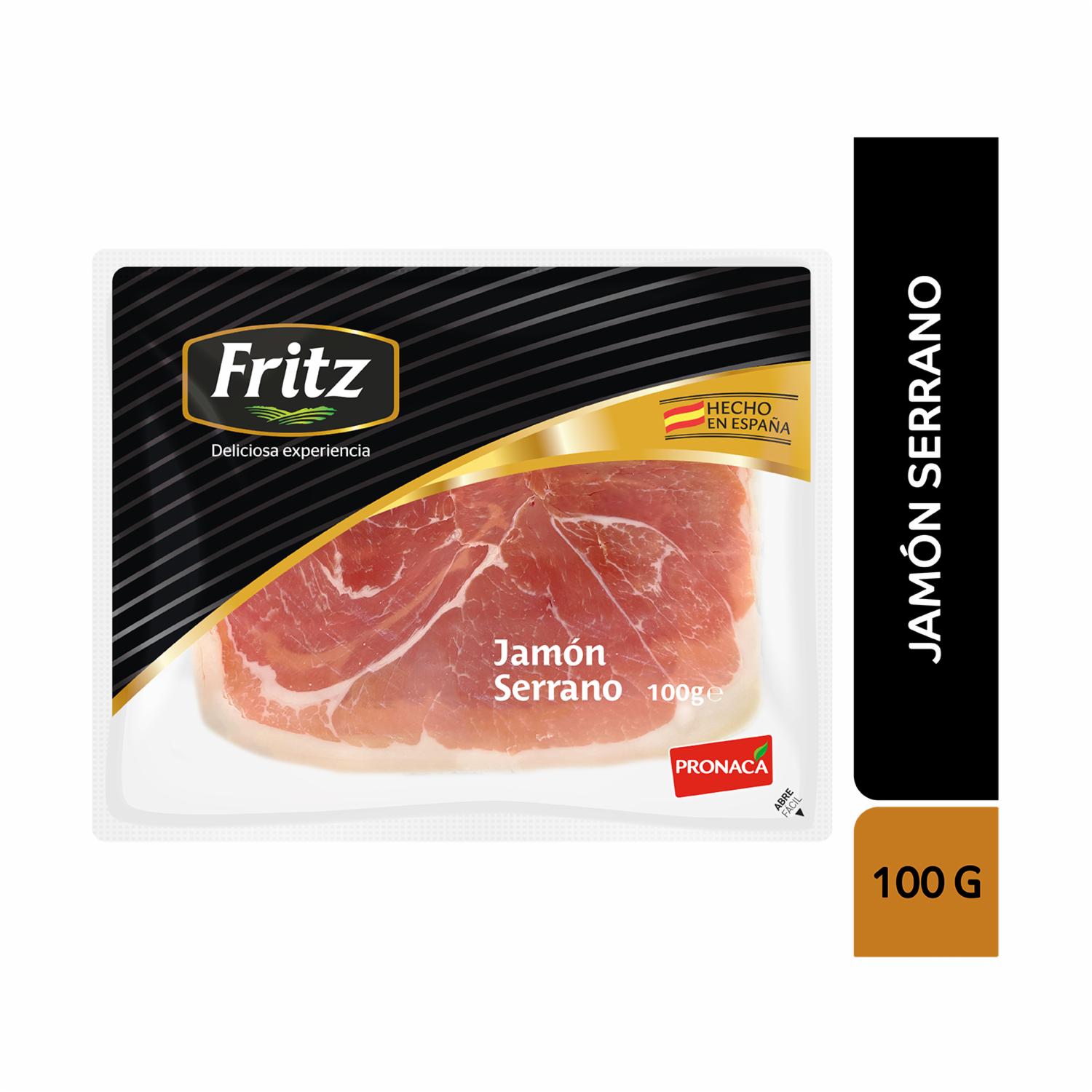 Jamón Serrano Curado FRITZ 100 G