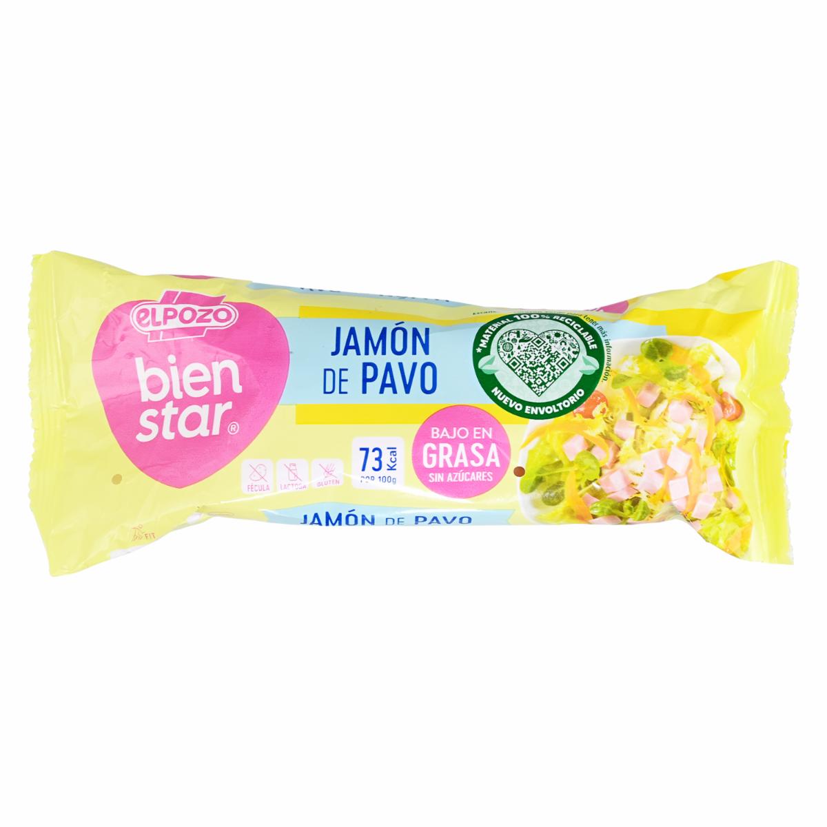 Jamón De Pavo Bajo En EL POZO 380 G