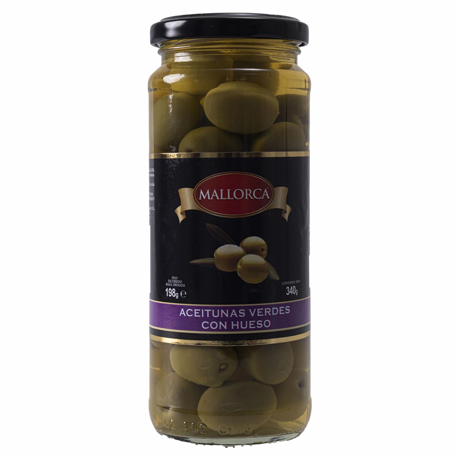 Aceitunas Verdes Con Hueso MALLORCA 340  G