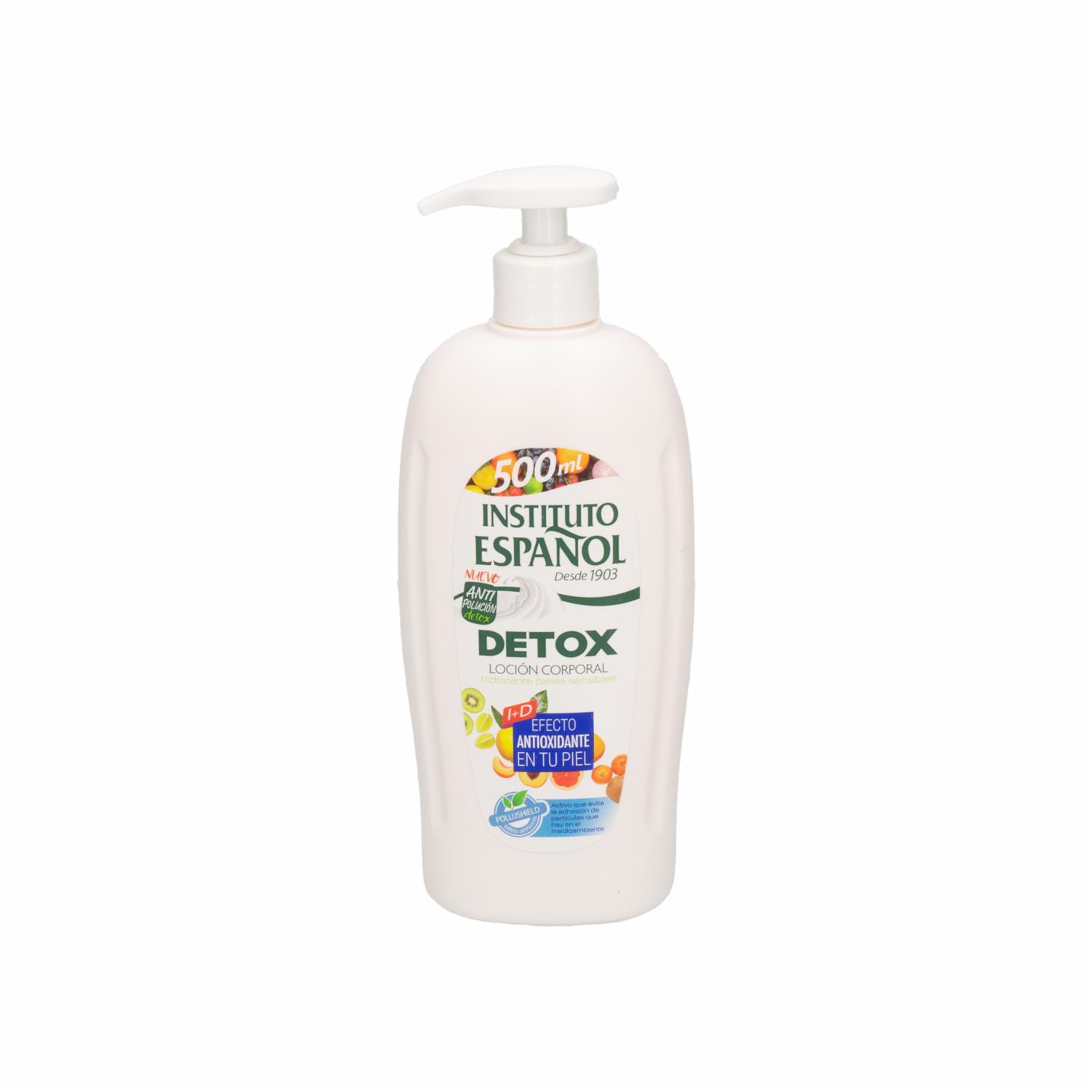 Crema Corporal Hidratante A Base De Úrea, Función Detox INSTITUTO ESPAÑOL Presentación De 500 Ml