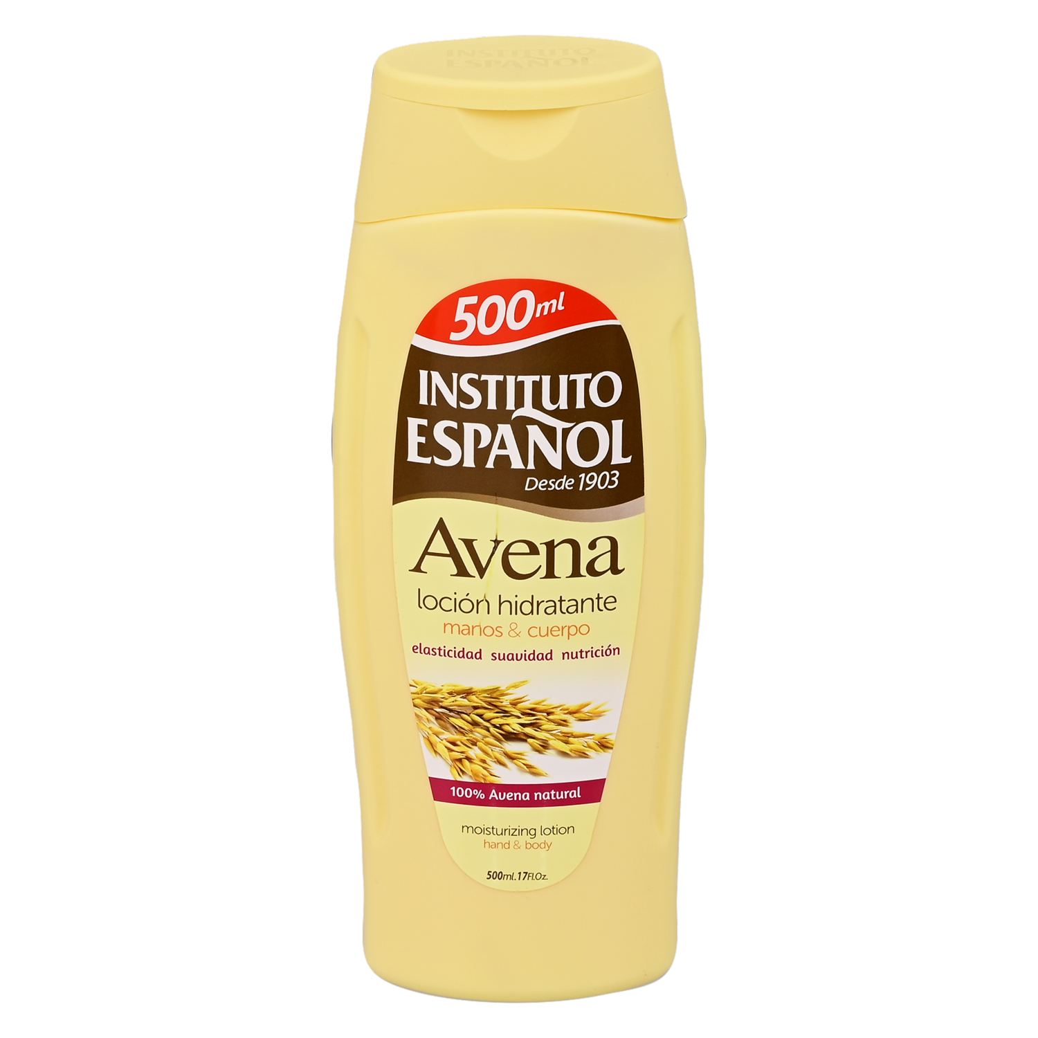 Crema Corporal Hidratante De Avena INSTITUTO ESPAÑOL Presentación De 500 Ml