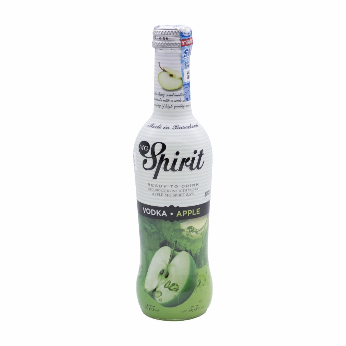 Cóctel De Vodka Manzana MG SPIRIT 275 ML