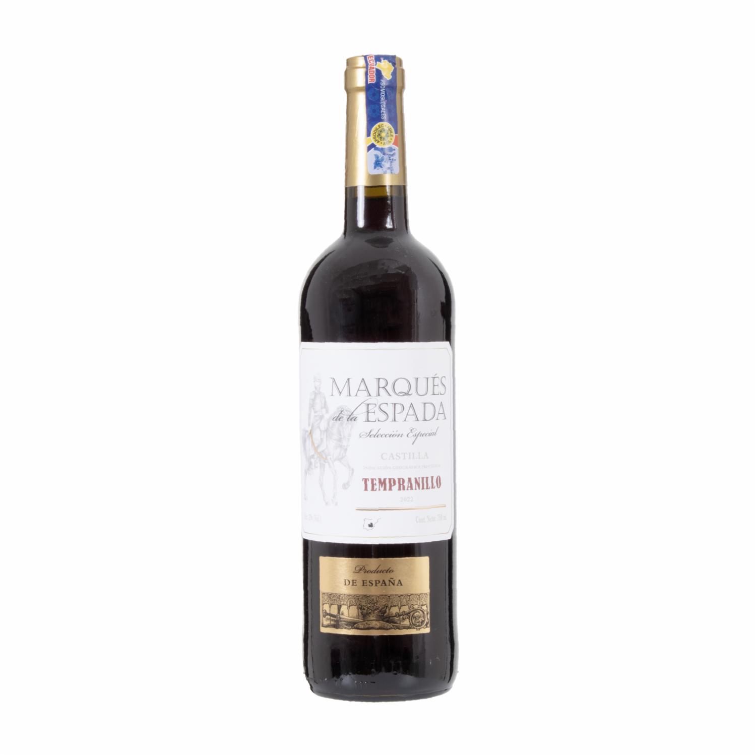 Tempranillo Español MarquÉs De LeÓn 750 Ml