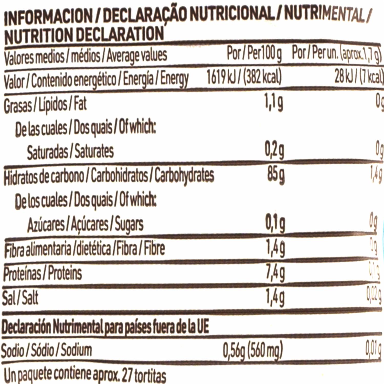 Tortas De Maiz Diet Mini DIAT 50 G