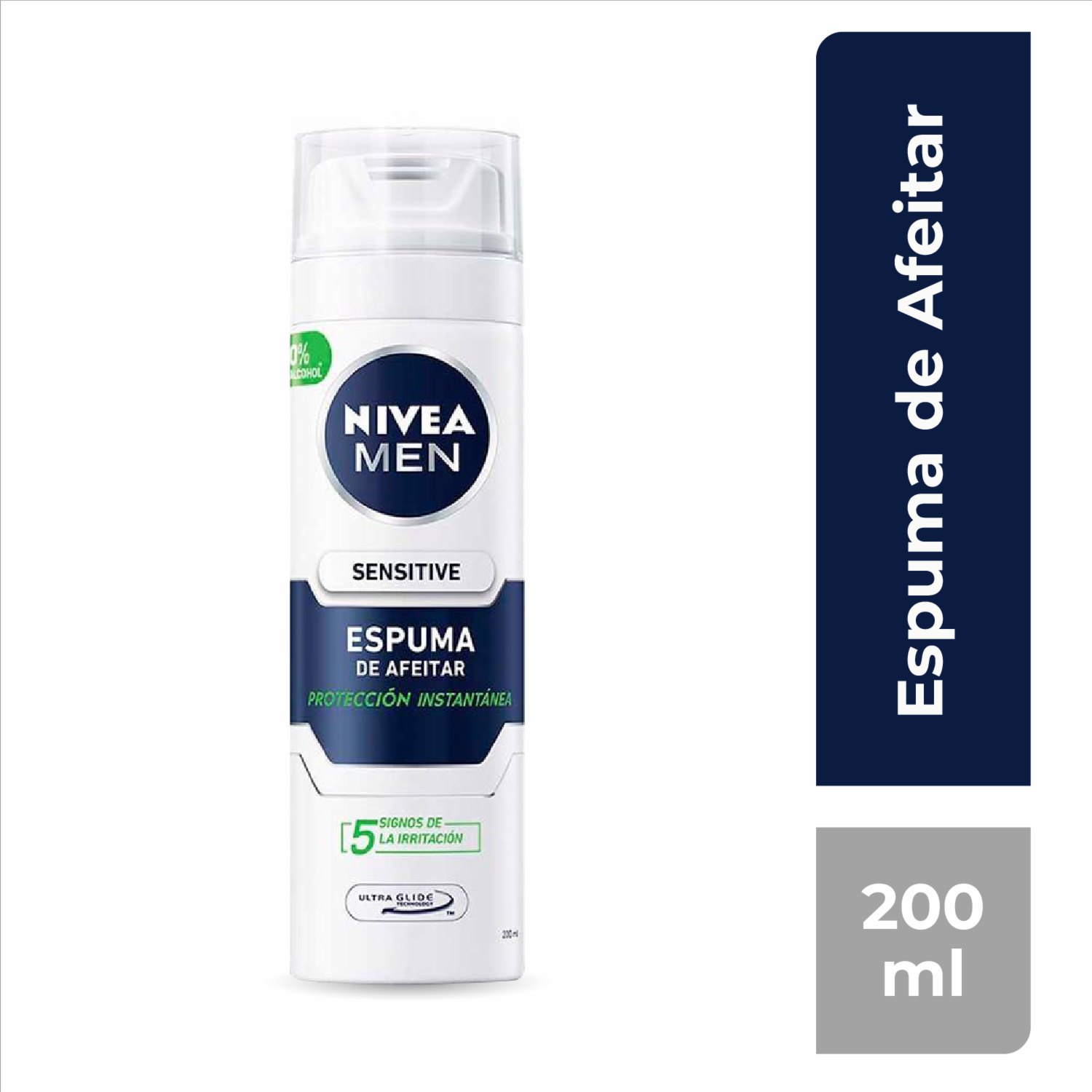 Espuma De Afeitar Extra Hidratante NIVEA MEN 200 Ml