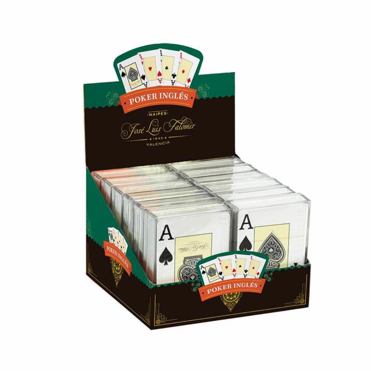 Juego De Mesa Póker Inglés FALOMIR Cartas