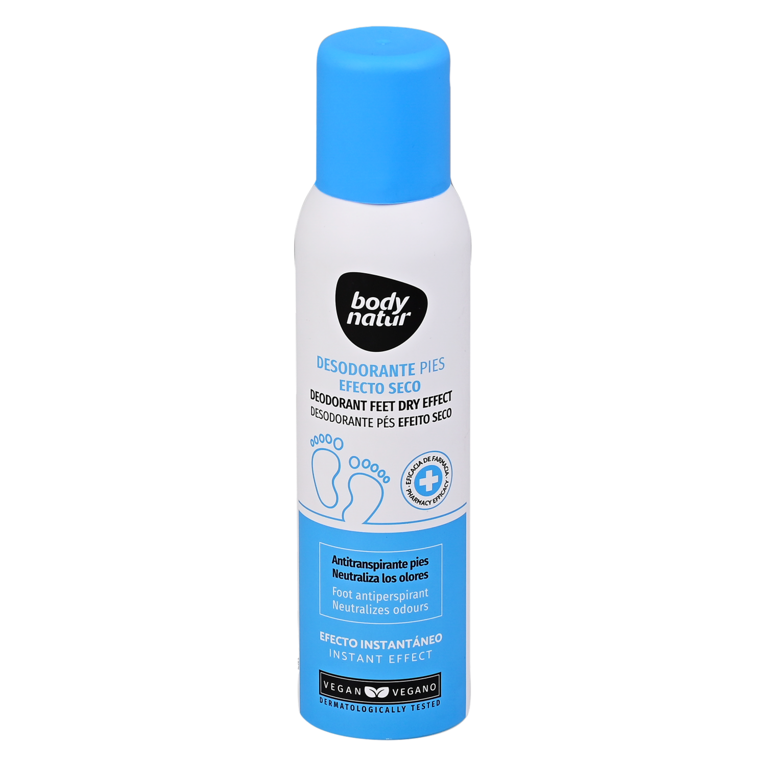 Desodorante Para Pies Antitranspirante BODY NATUR 150 Ml