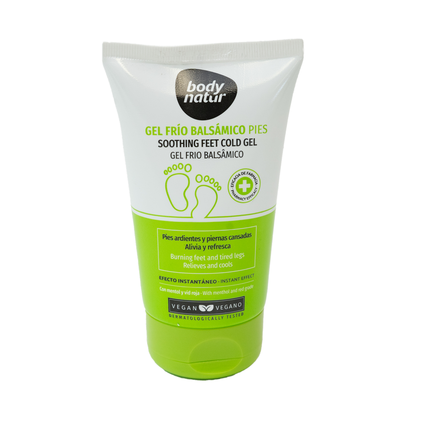 Gel Corporal Balsámico Para Pies Y Piernas BODY NATUR 100 Ml