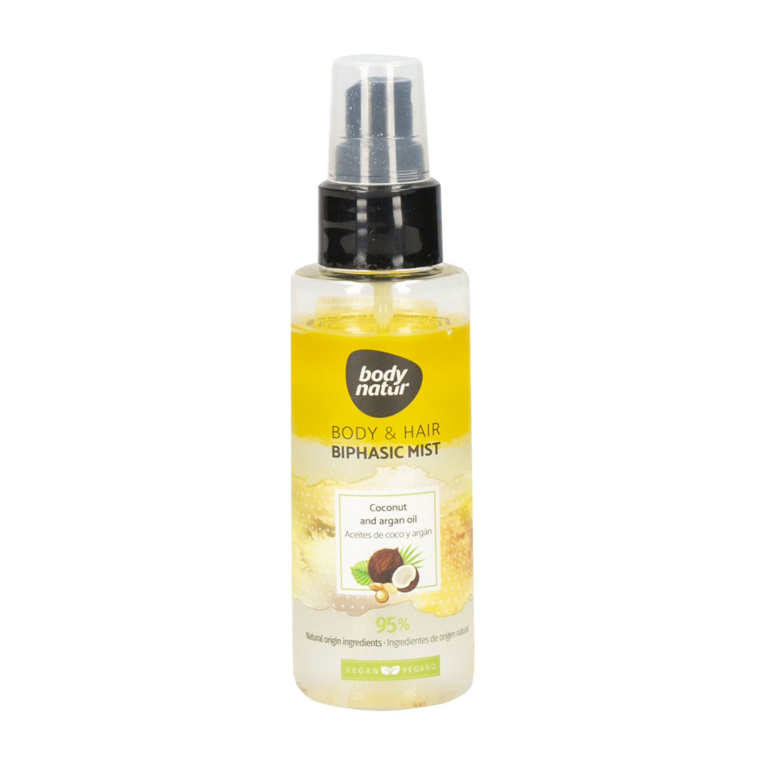 Body Splash Coconut  Cuerpo Y Cabello BODY NATUR 100 Ml