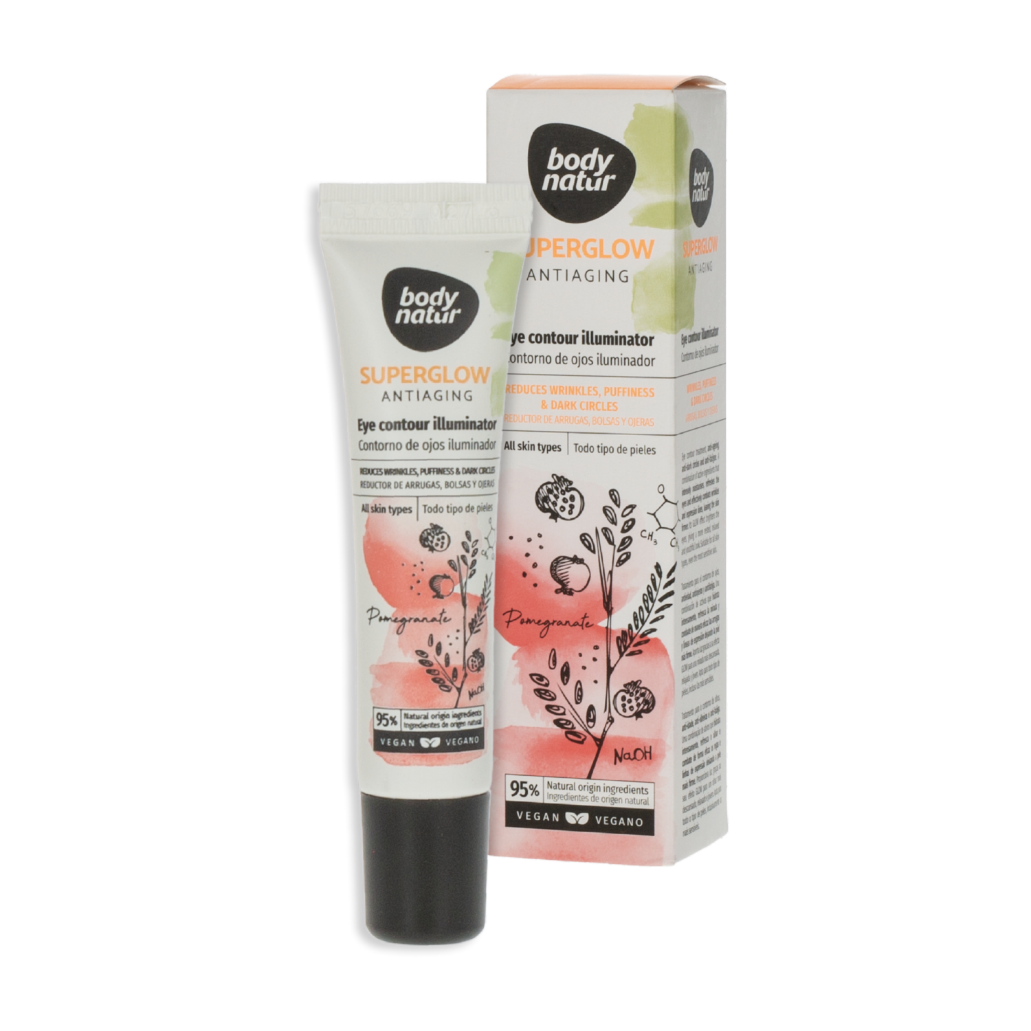Contorno De Ojos Antiarrugas BODY NATUR 15 Ml