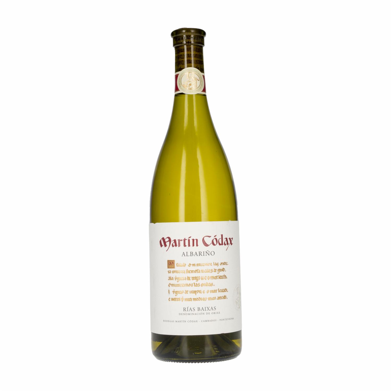 Vino Blanco Blanco Albariño MARTIN CÓDAX 750 ml