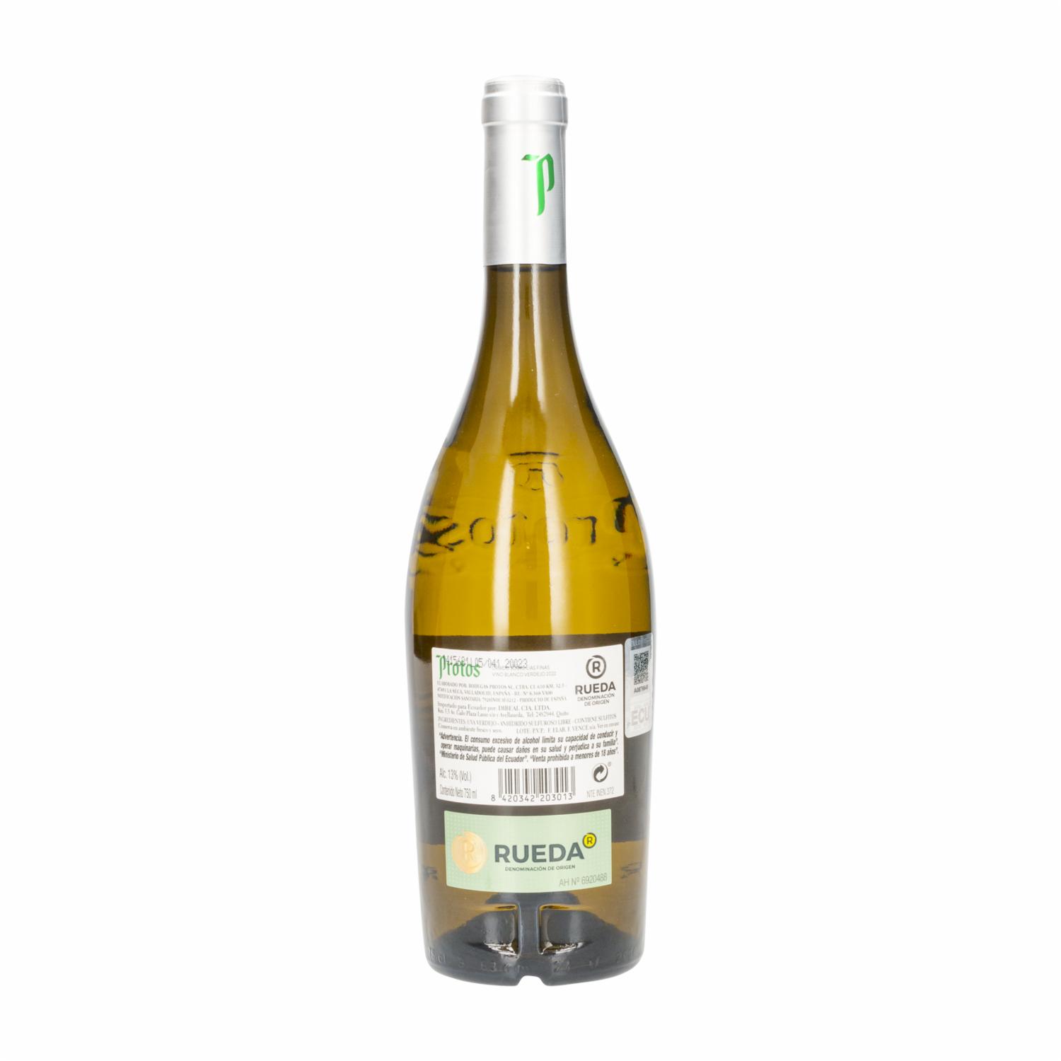 Vino Blanco Blanco Verdejo Protos 750 Ml