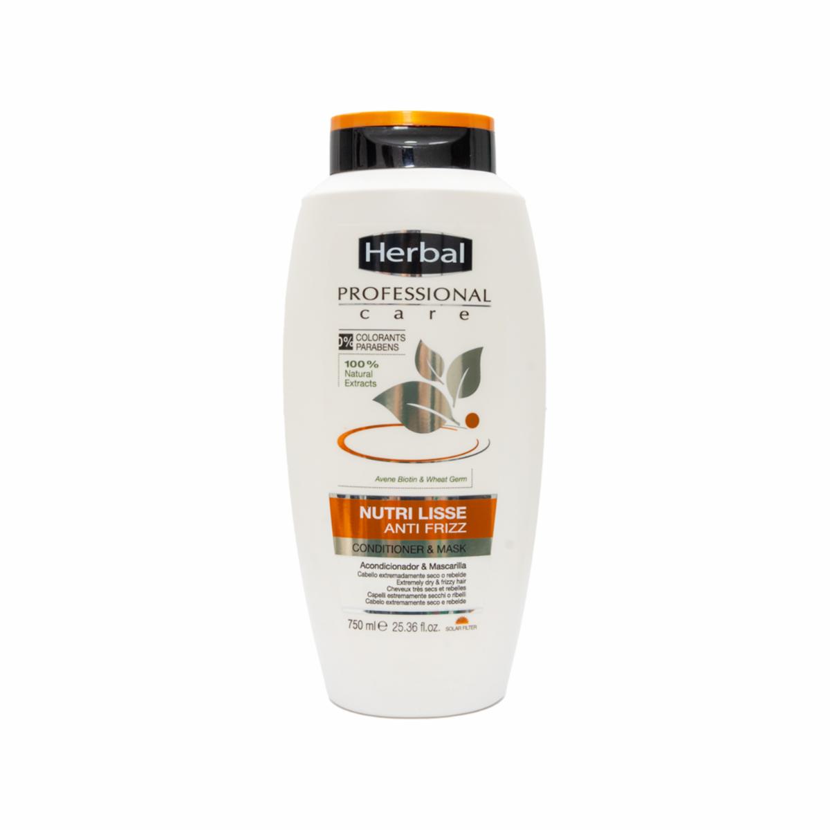Acondicionador De Cabello Liso Nutritivo HERBAL 750 Ml