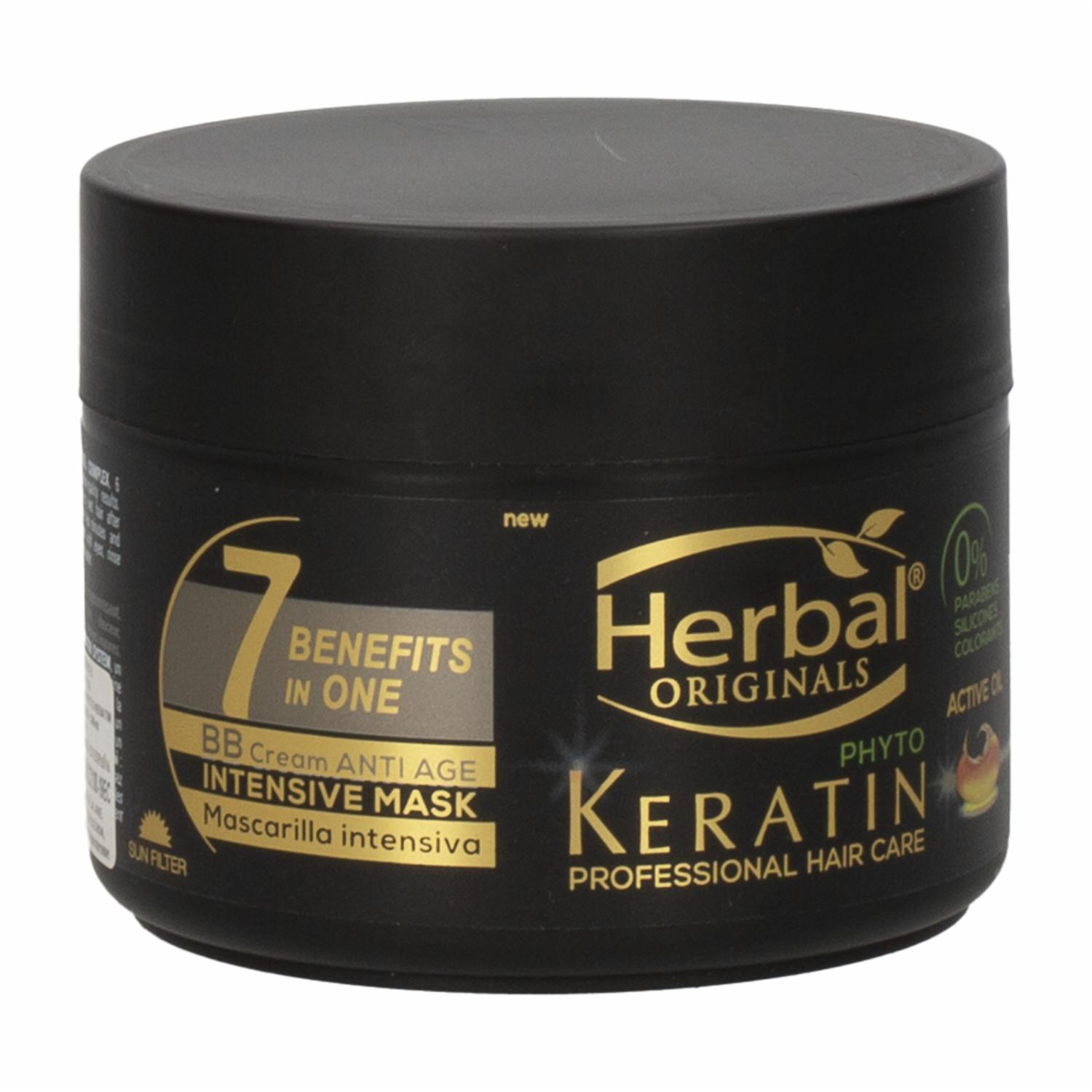 Mascara Capilar Con Phyto Keratin Intens 7 En 1 HERBAL 300 Ml