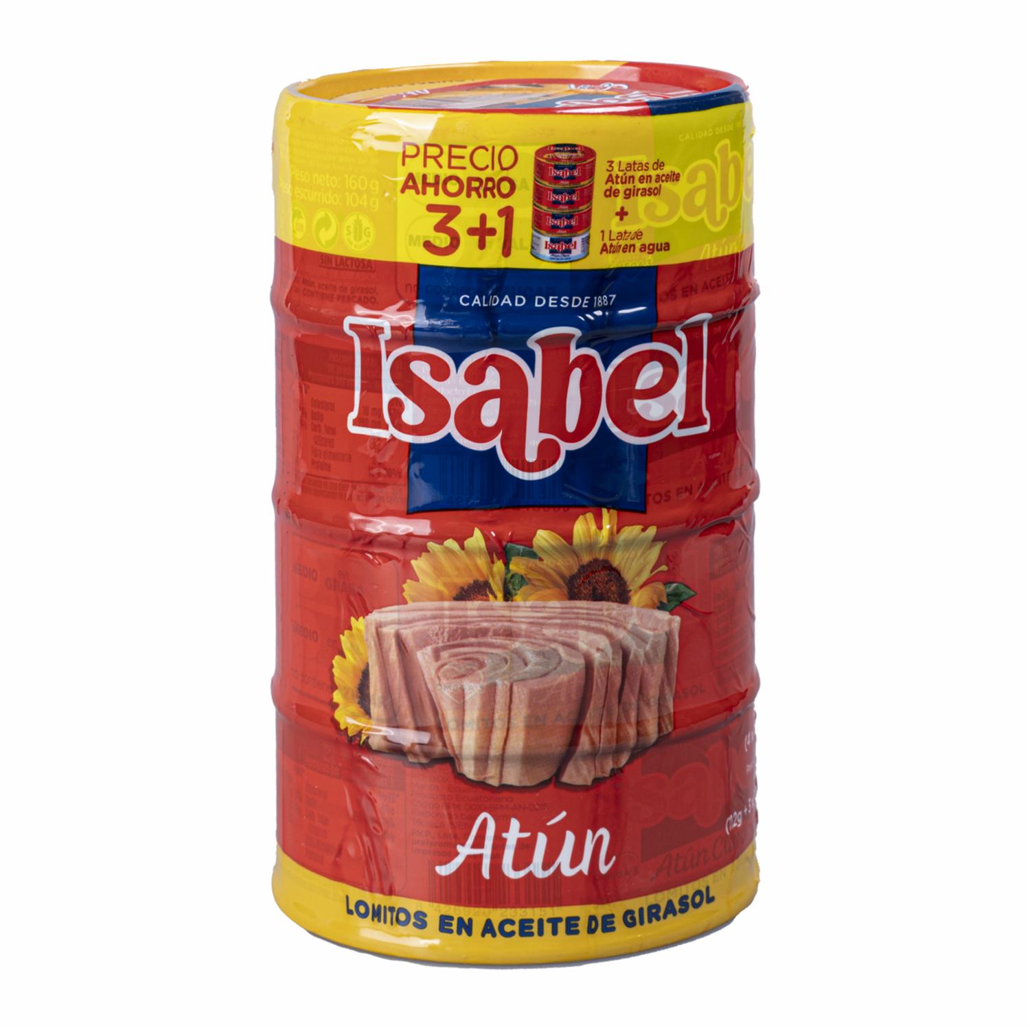 Pack De Atún En Aceite De Girasol ISABEL 640 G