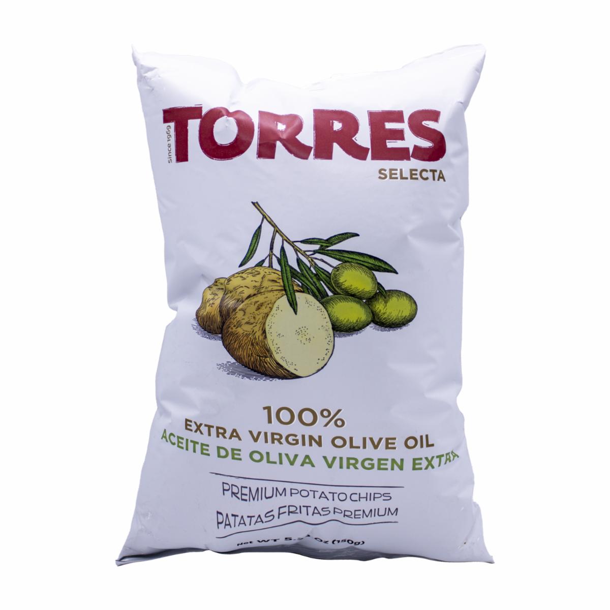 Papas Fritas Con Aceite De Oliva Virgen Extra TORRES 150 G