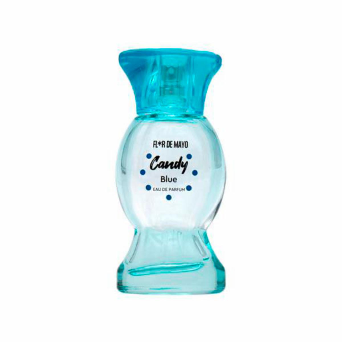Fragancia Para Dama Caramelo Azul FLOR DE MAYO EDP