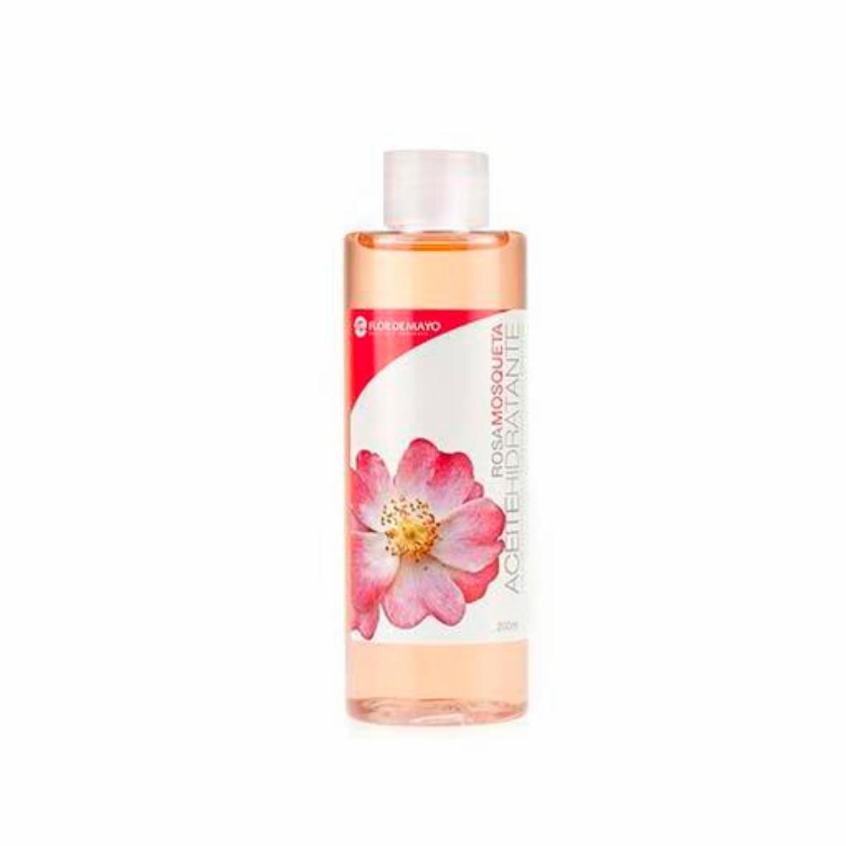 Aceite Cosmético Hidratante Rosa Mosqueta FLOR DE MAYO 200 Ml