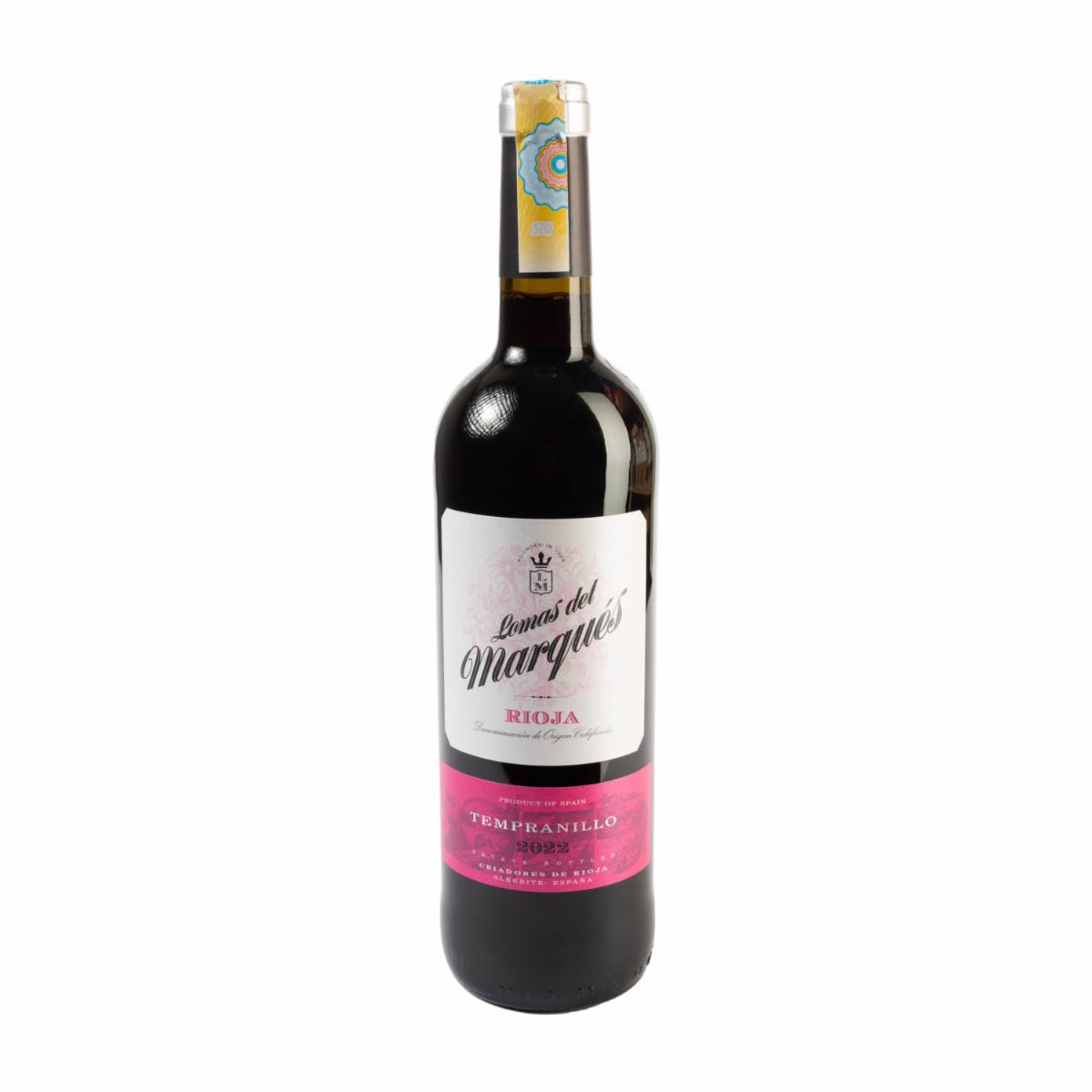 Vino Tinto Rioja LOMAS DEL MARQUÉS 750 Ml