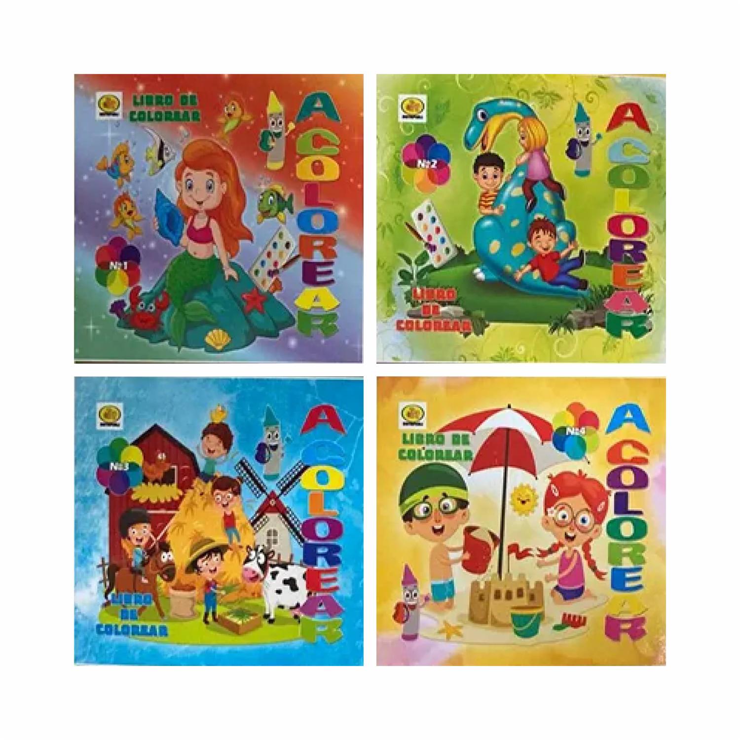 Libro Colorear MILLA 45 Páginas