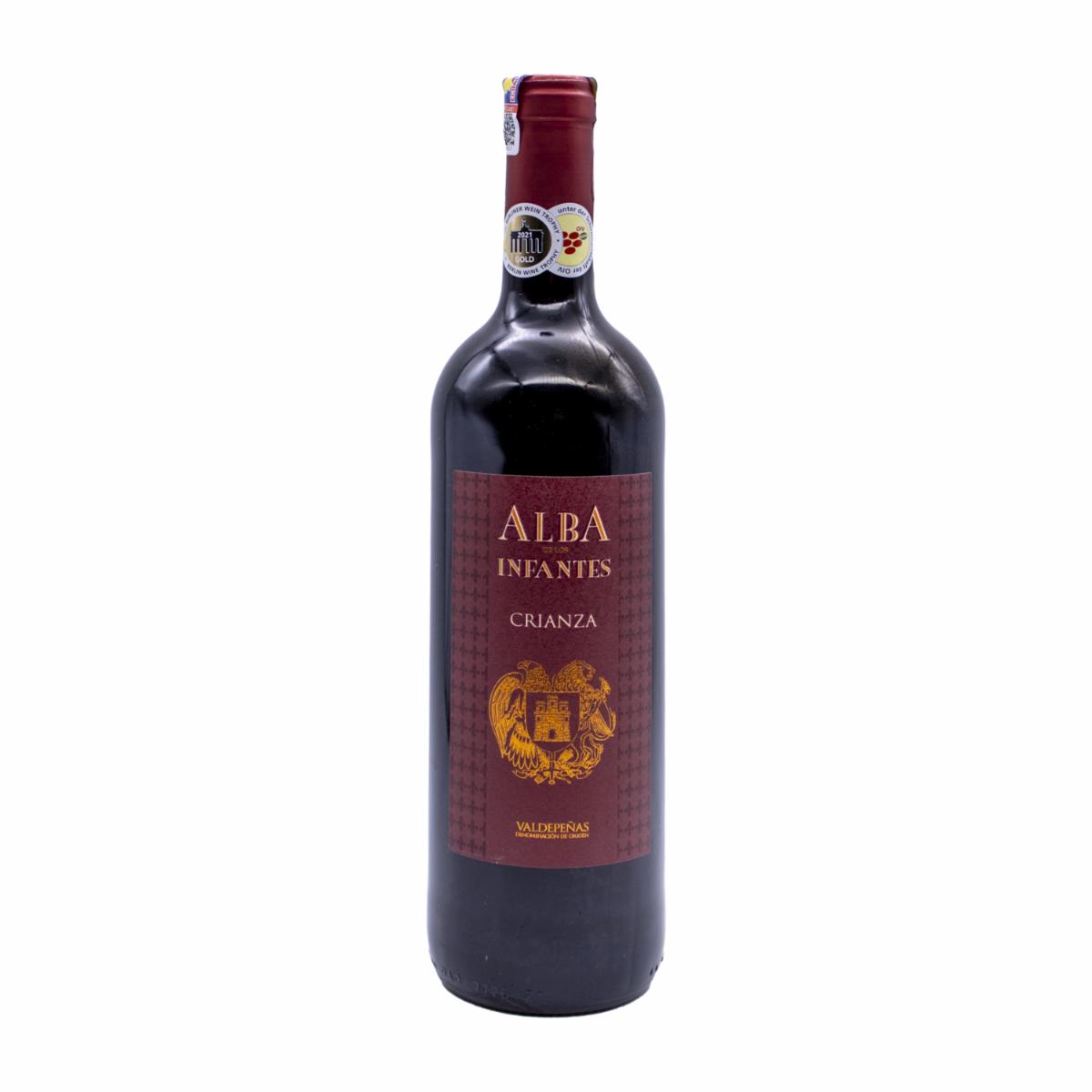 Vino Tinto Crianza ALBA DE LOS INFANTES 750 Ml