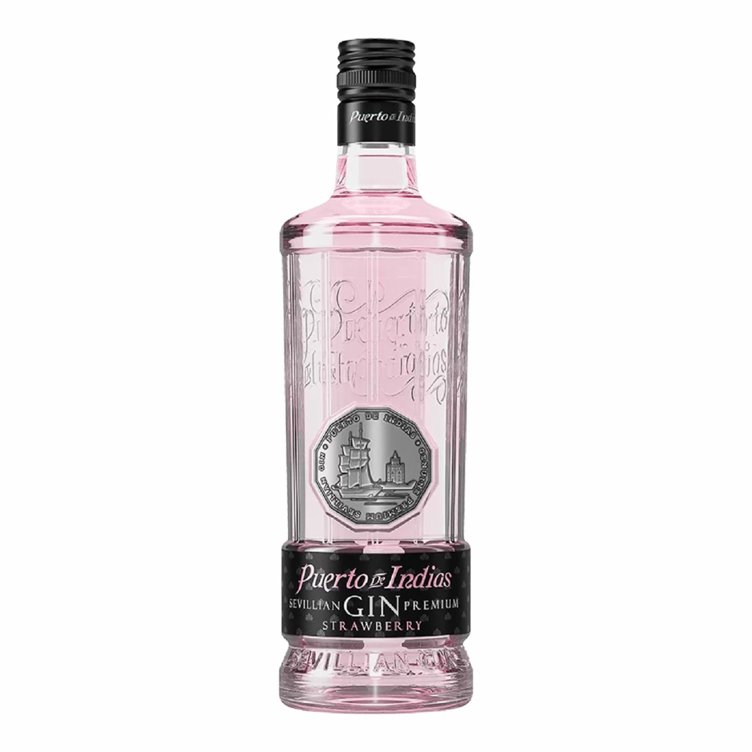 Gin Strawberry PUERTO DE INDIAS 700 ML
