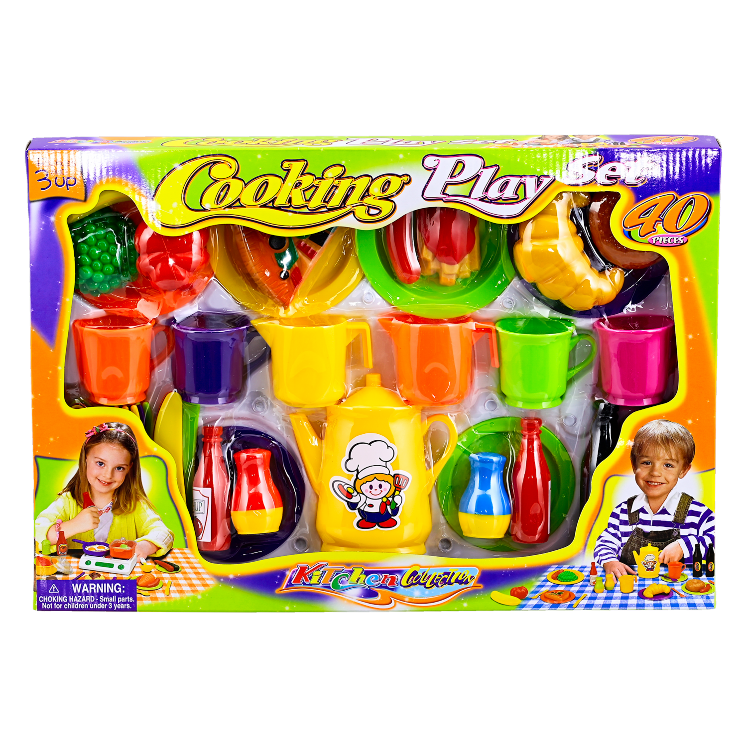 Set De Juego Cocina KITCHEN COLLECTION 40 Piezas