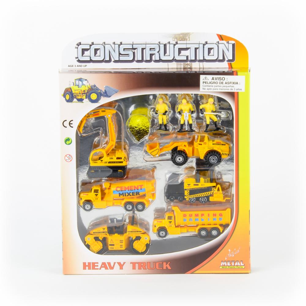 Set De Vehículos STREET MACHINE De Construcción
