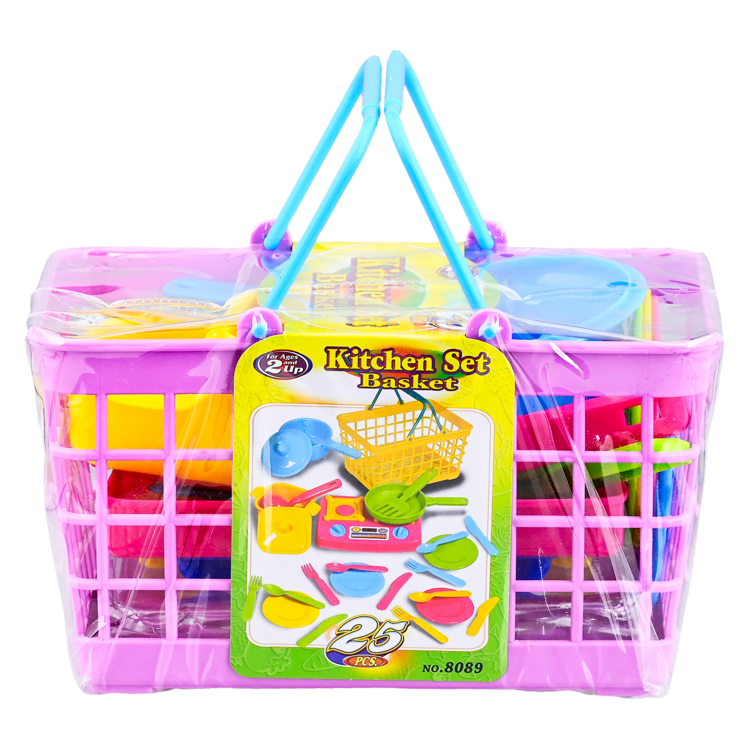 Set De Juego Cocina En Canasta KITCHEN COLLECTION 25 Piezas