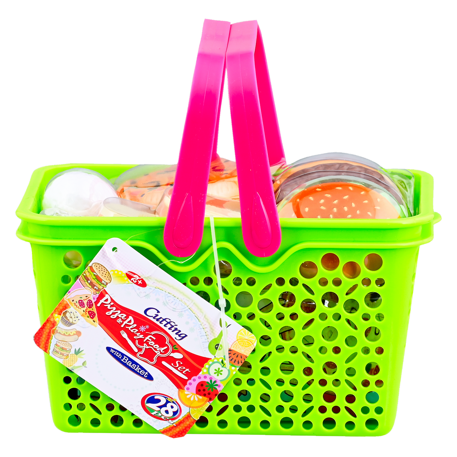 Set De Juego Canasta De Comida Rápida KITCHEN COLLECTION 28 Piezas