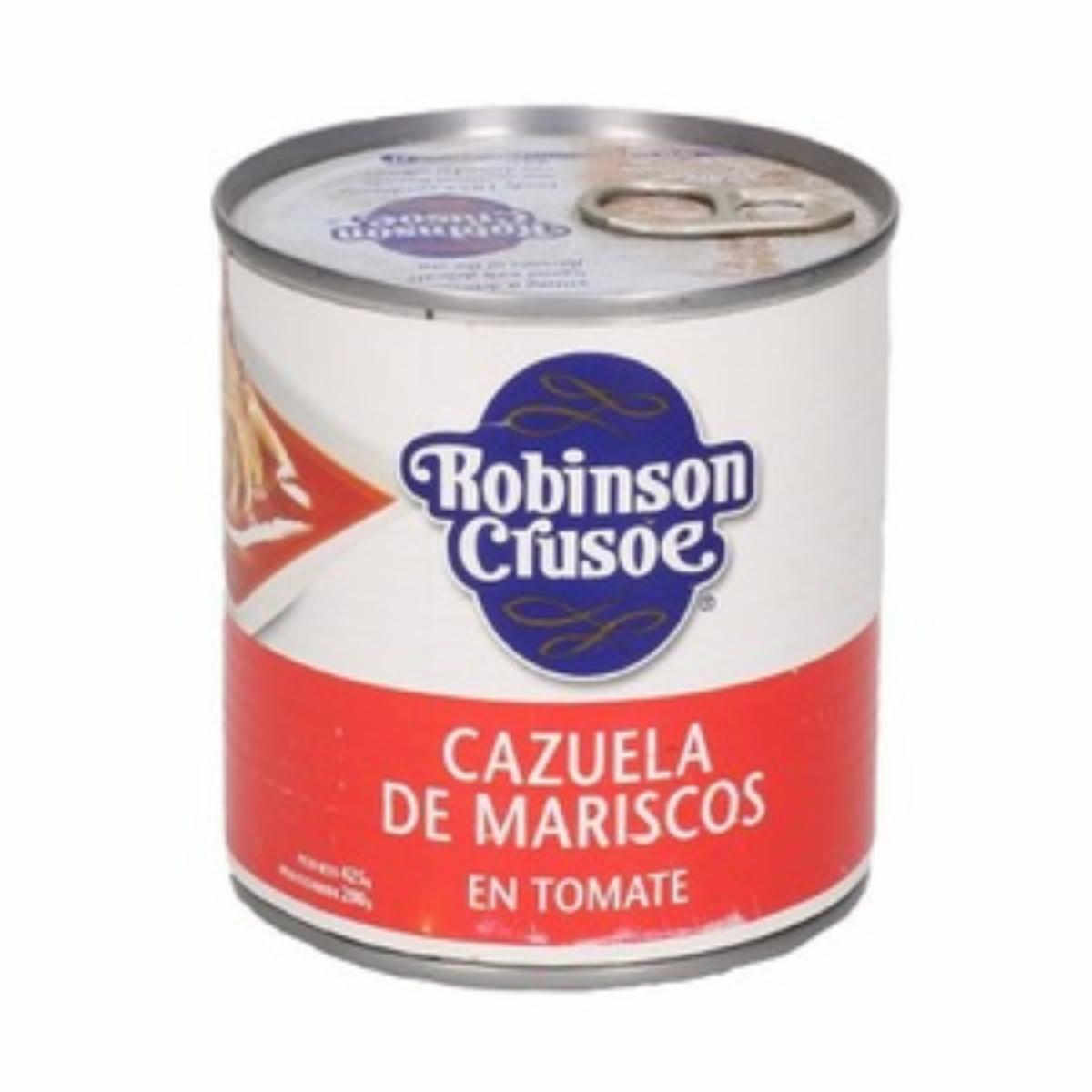 Cazuela De Mariscos En Tomate ROBINSON CRUSOE 425 G