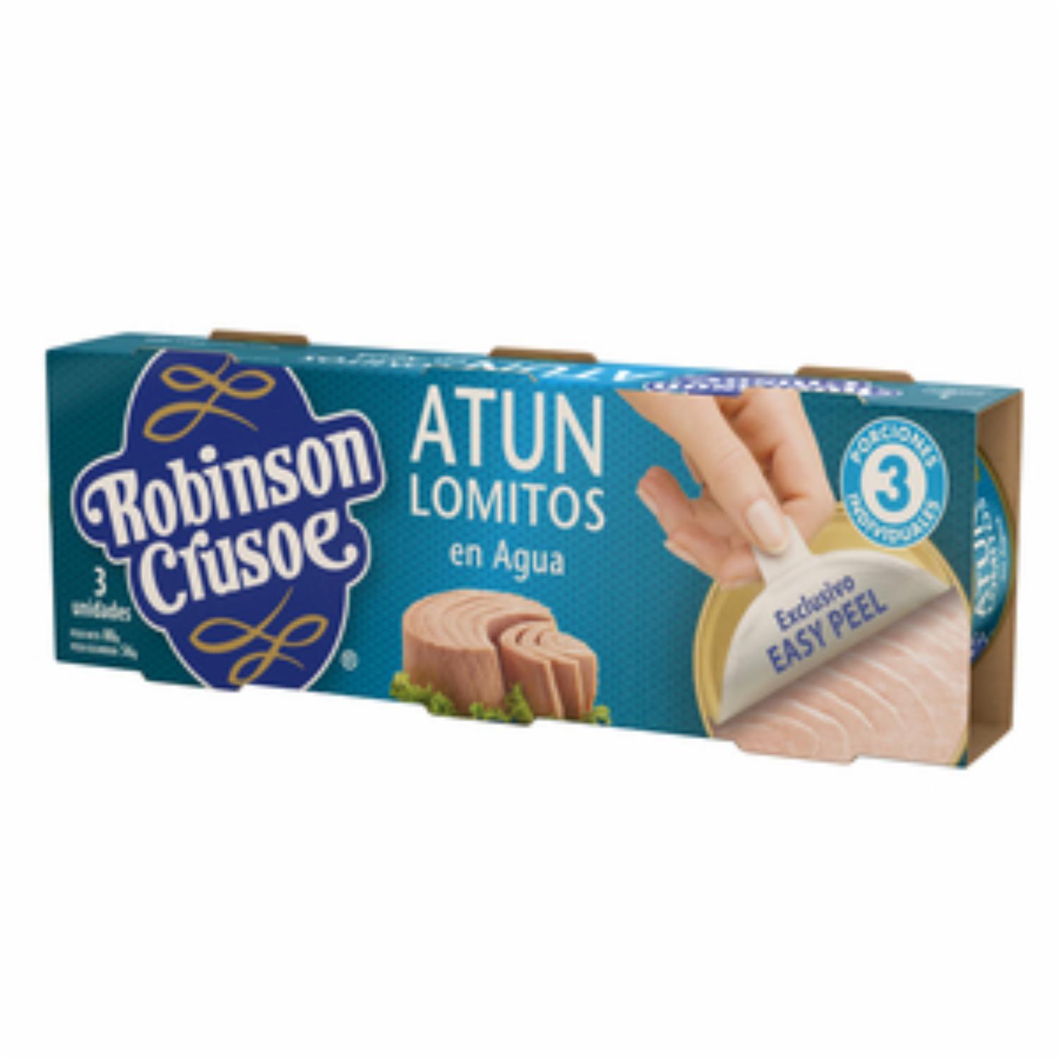 Atún En Agua ROBINSON CRUSOE Pack X 3 X 80 G