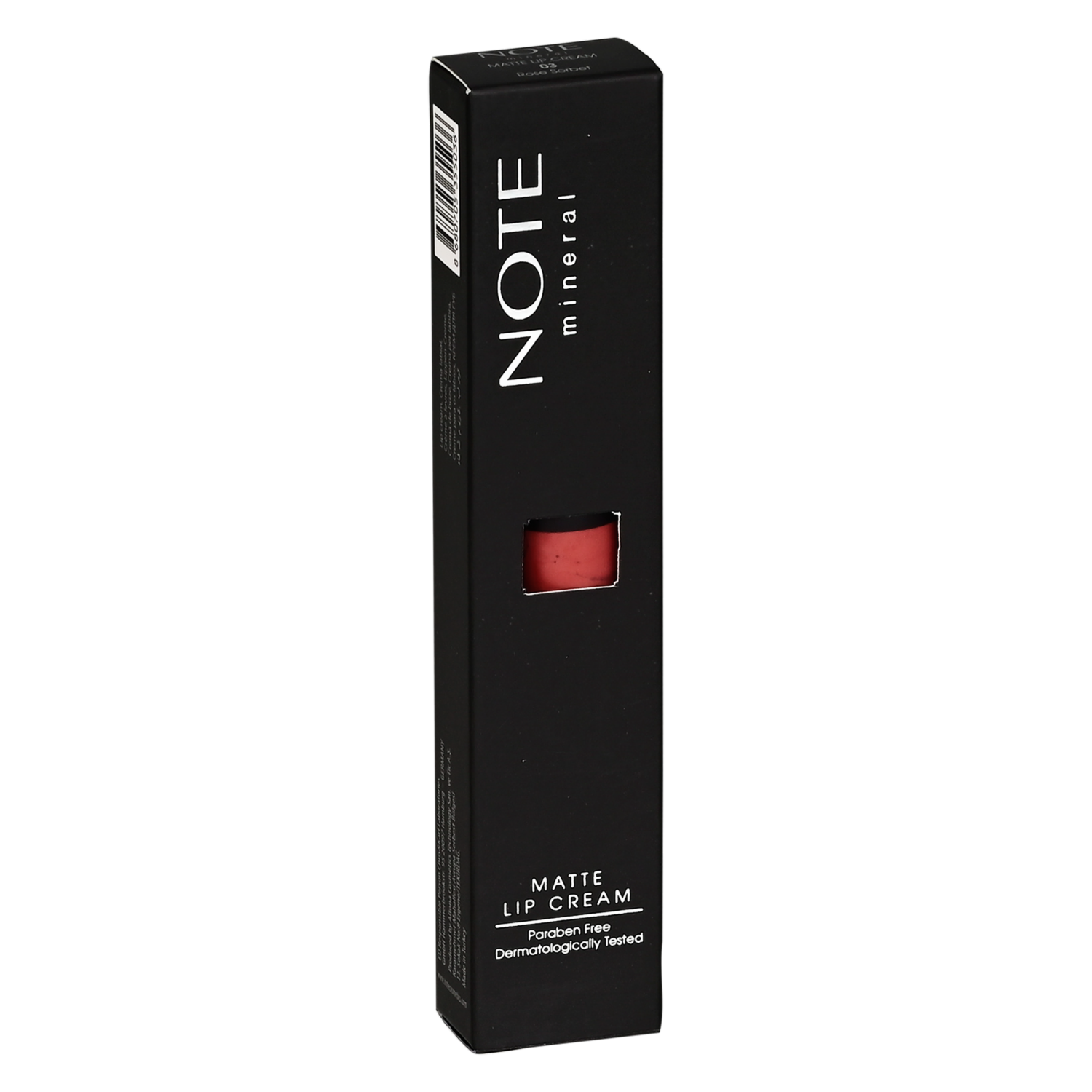 Labial Líquido Matte Cream Mineral 3 NOTE Unidad