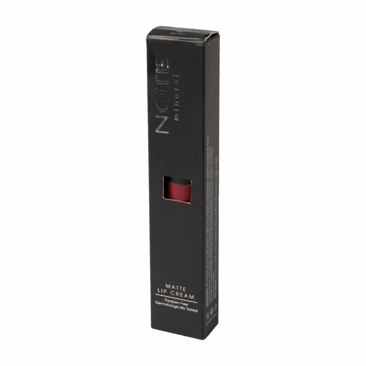 Labial Líquido Mineral Matte Cream Tono 06 NOTE Unidad
