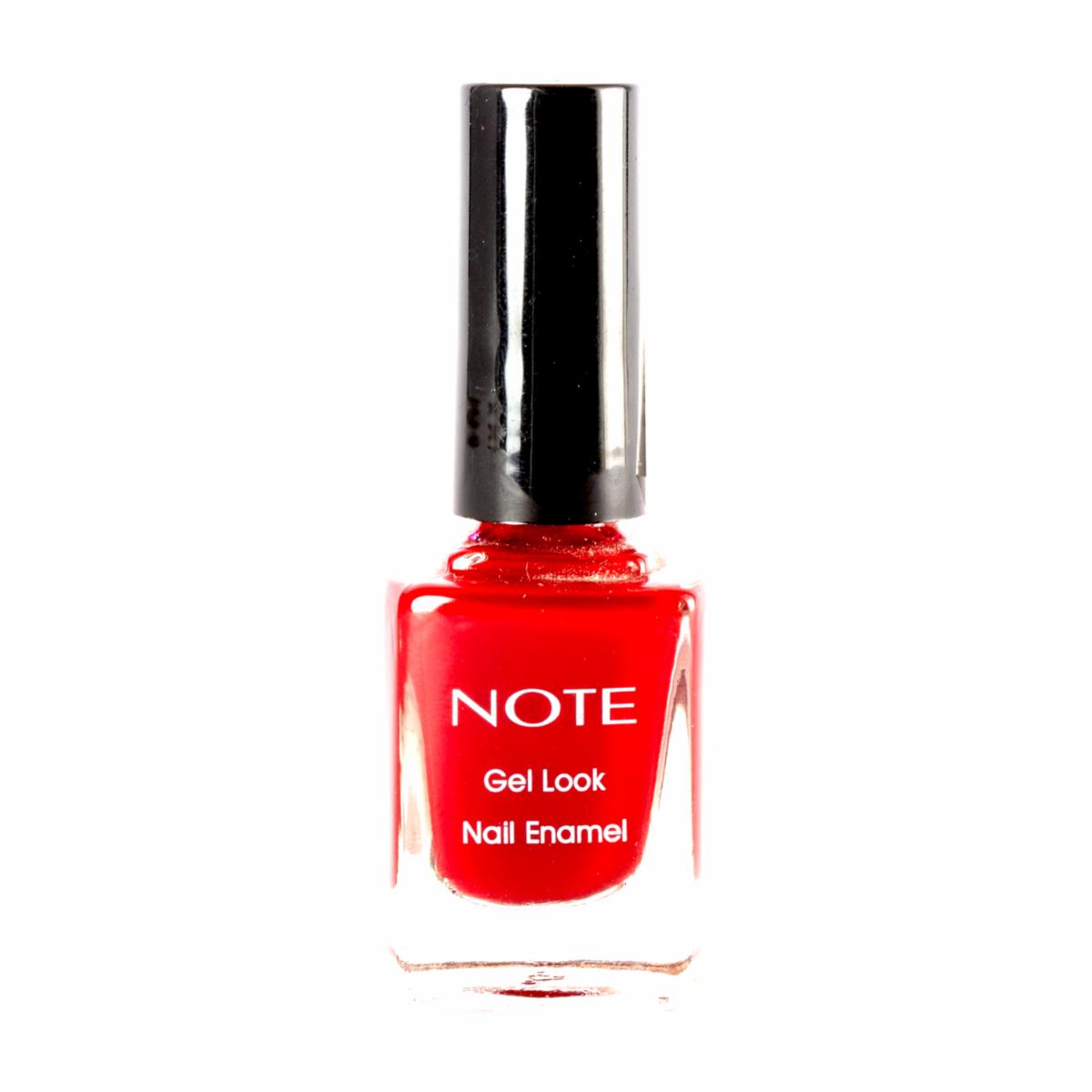 Esmalte De Uñas Enamel Rojo 45 NOTE Unidad