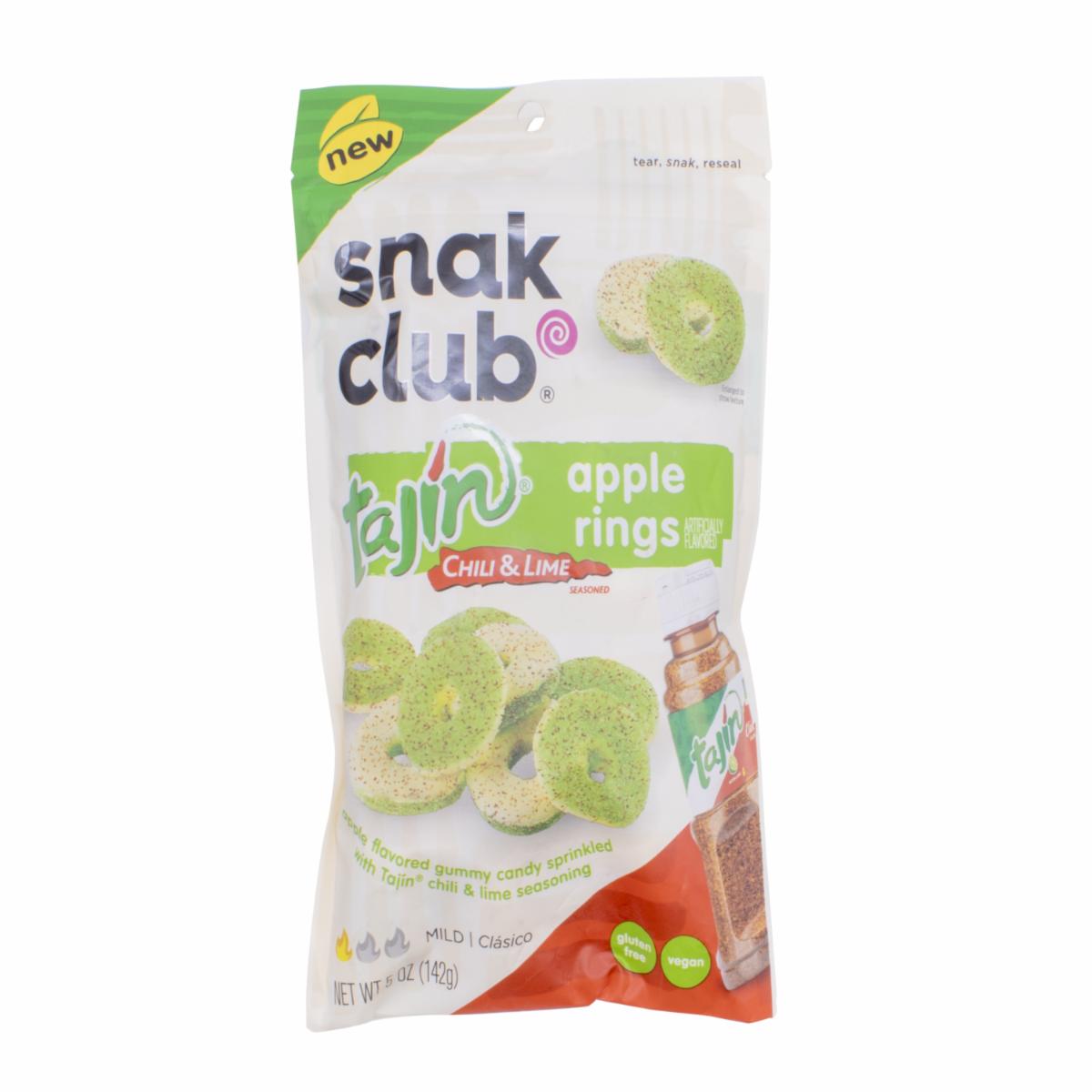 Gomas Aros Manzana SNAK CLUB 142 G