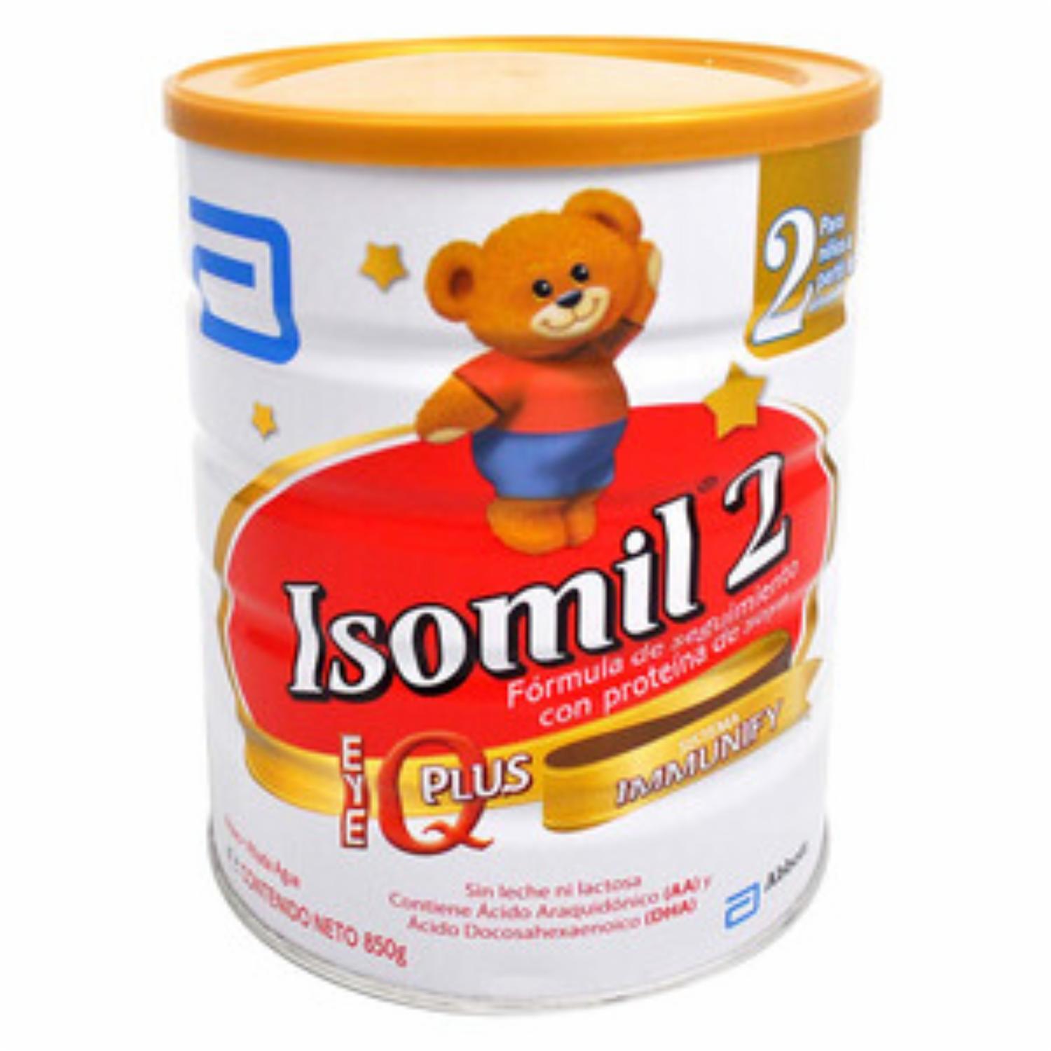 Leche Infantil Segunda Etapa Eye Q Plus ISOMIL 2 850 g
