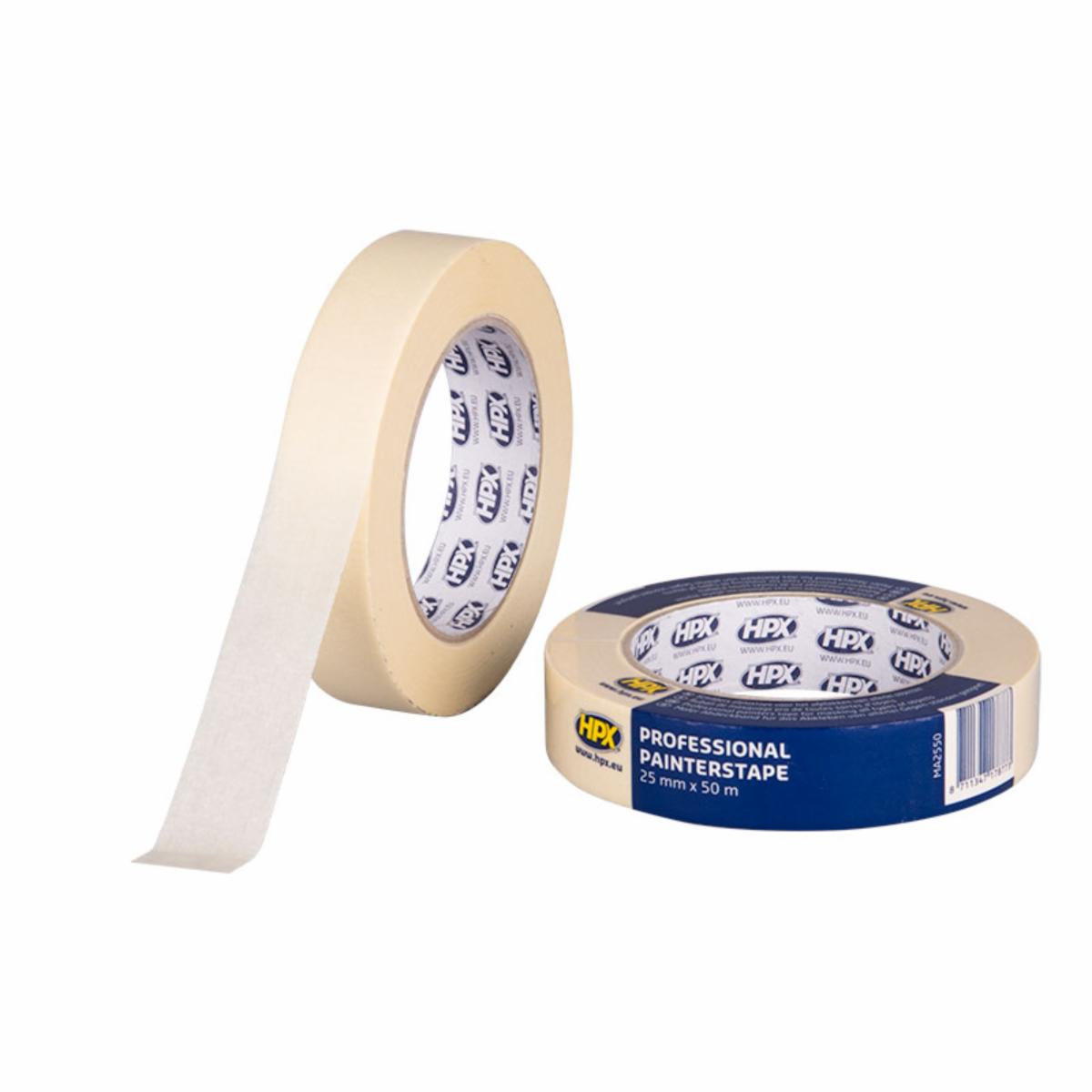 Cinta Adhesiva Masking 60oc Cream X 50m HPX 25mm