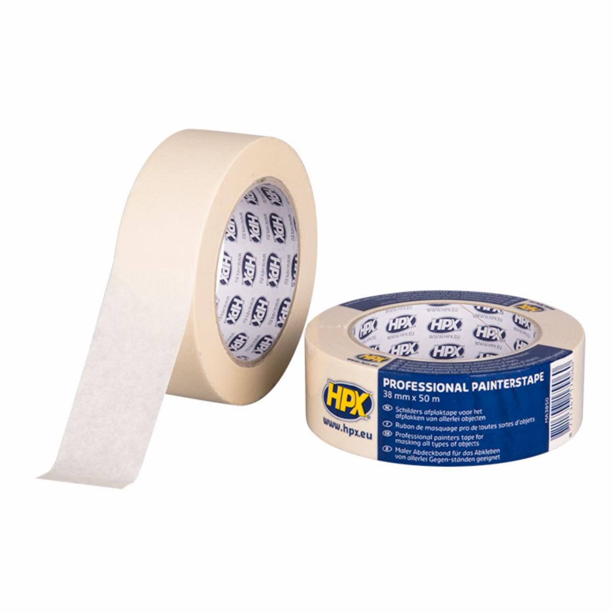Cinta Adhesiva De Masking 60oc Cream HPX 38 mm