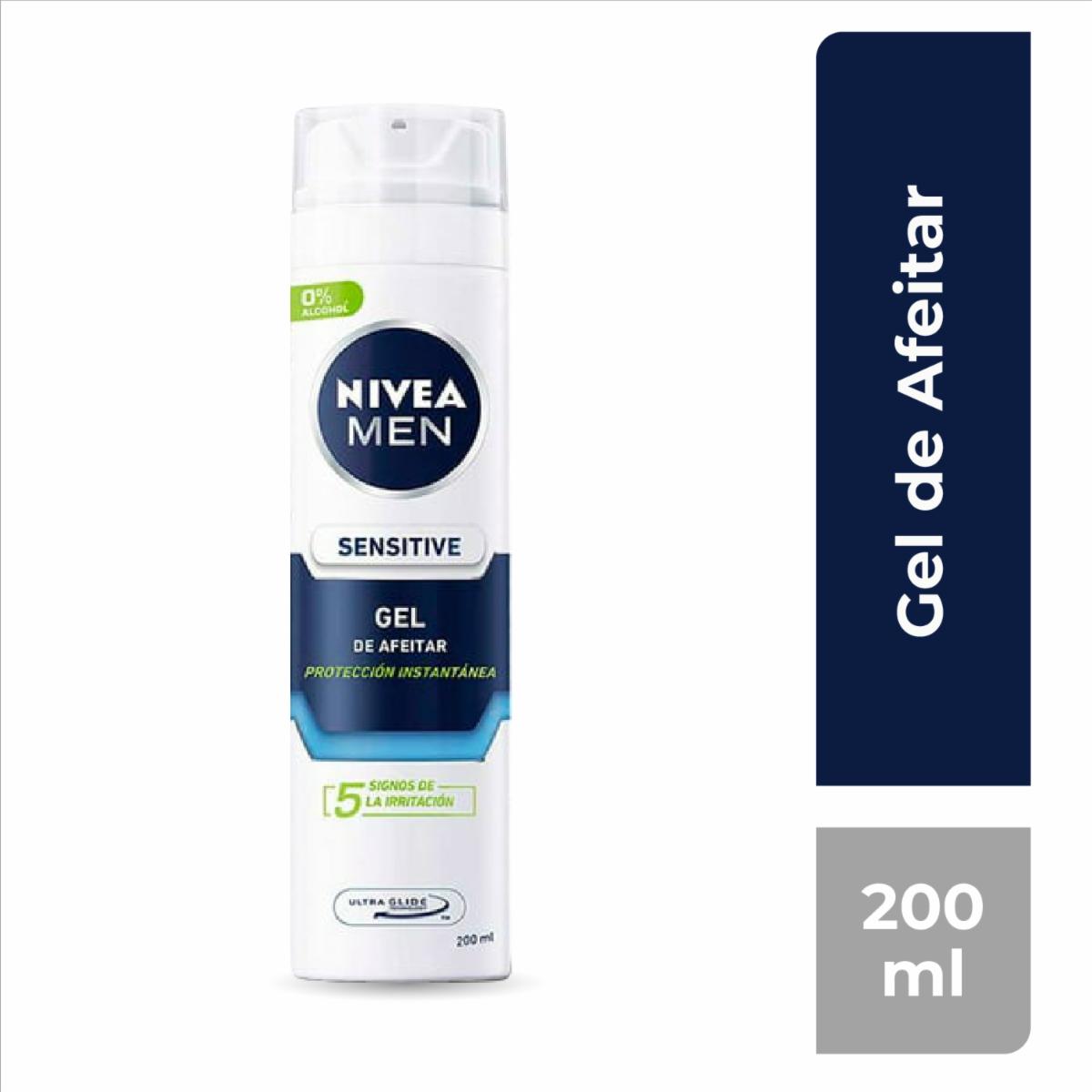 Espuma De Afeitar Sensitive NIVEA MEN 200 Ml