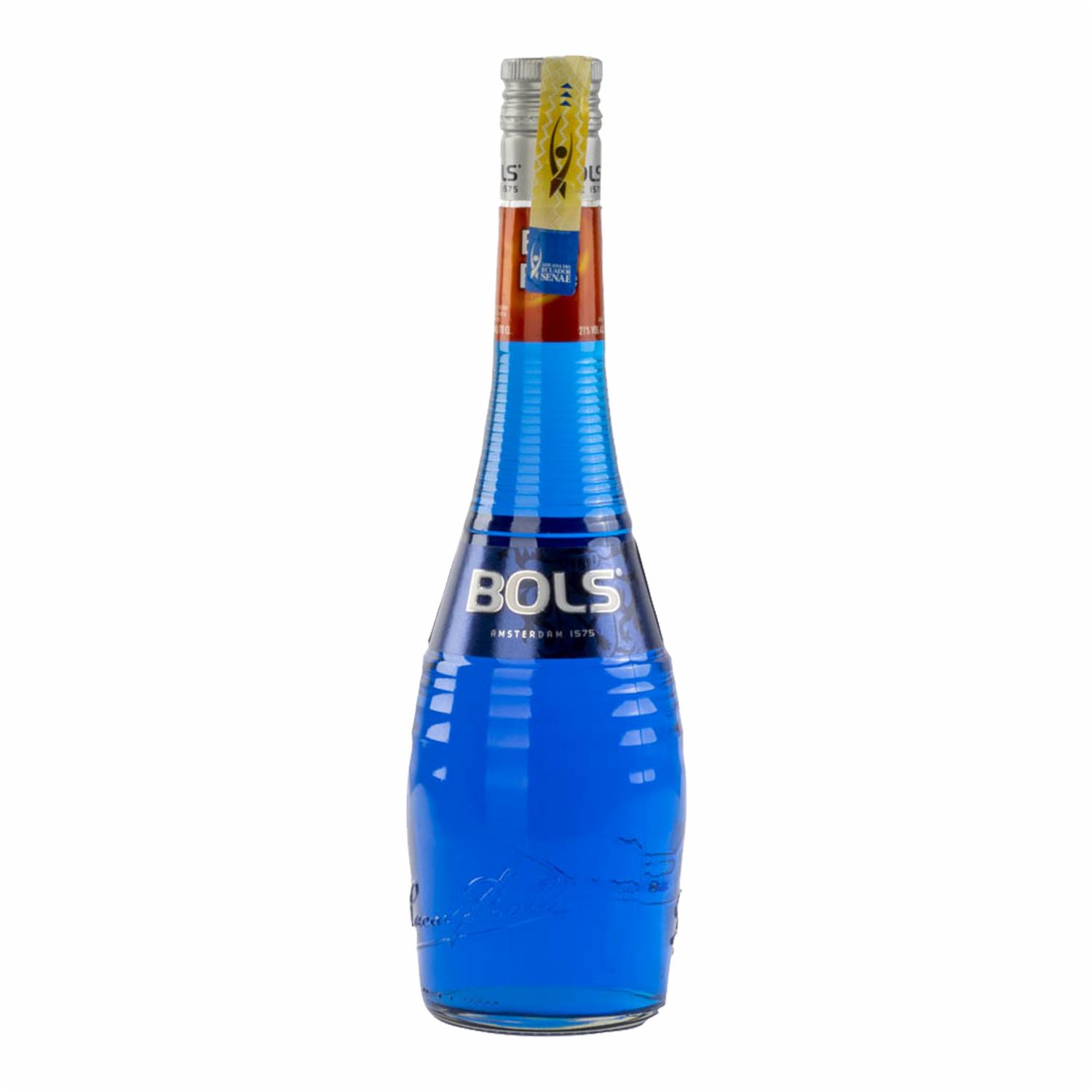 Crema De Licor Blue Curacao BOLS 700 ML