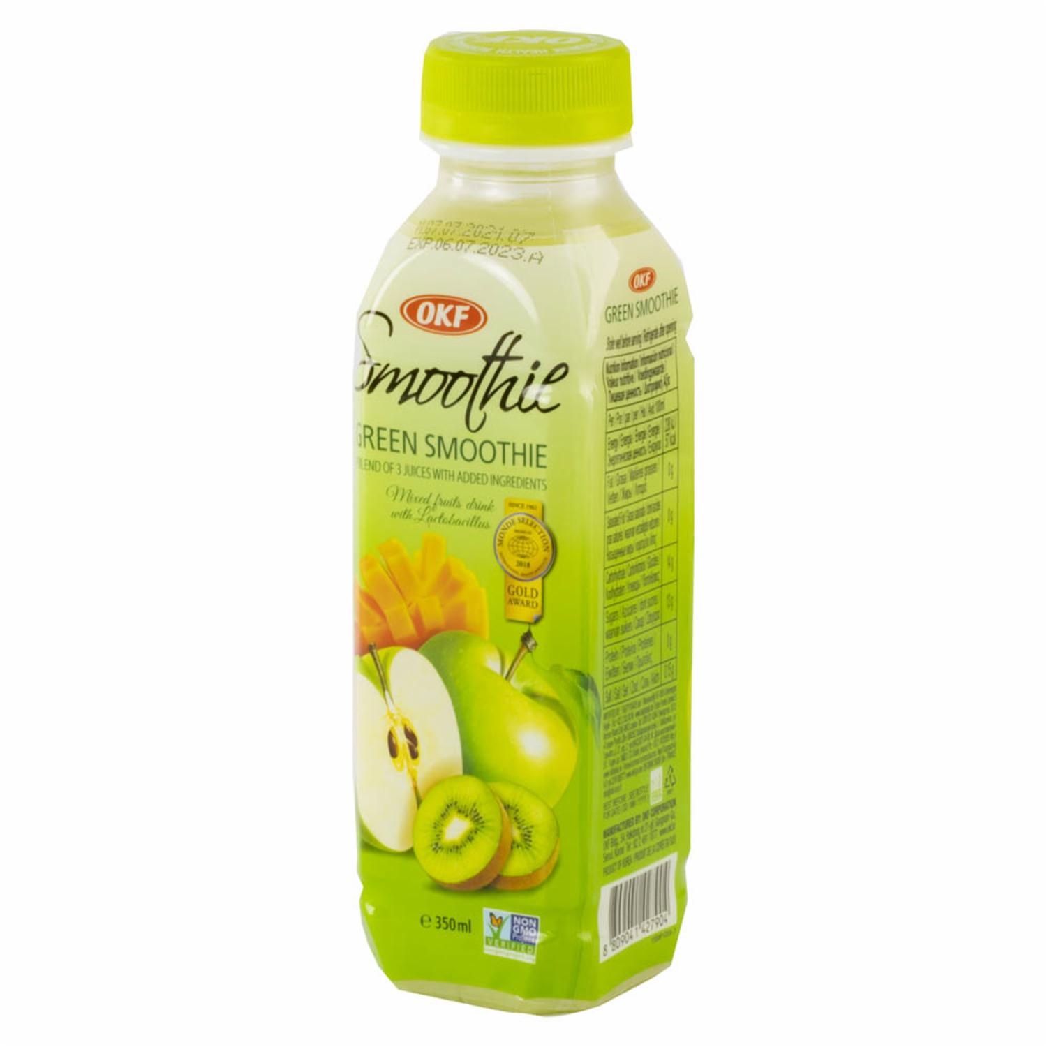 Smoothie Con Leche Green OKF 350 Ml