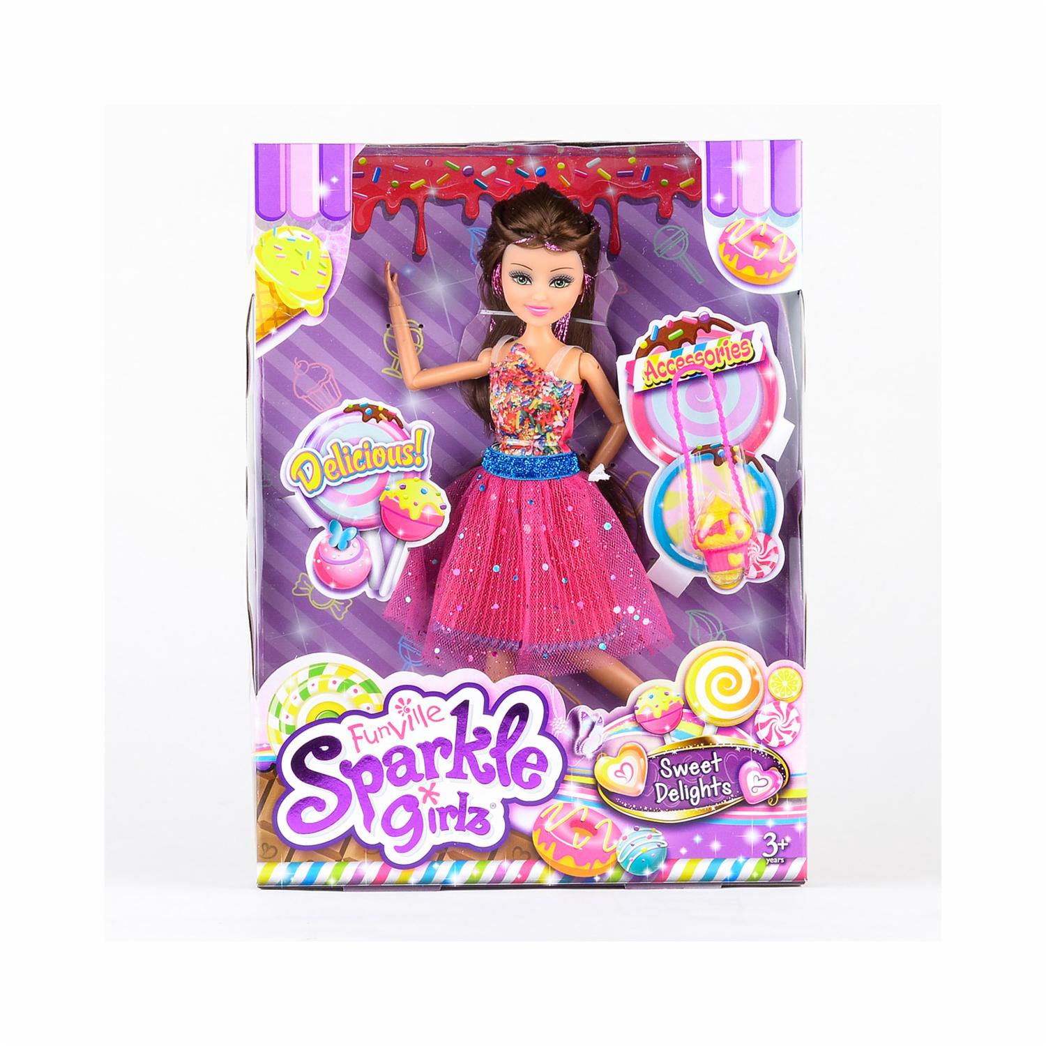 Muñeca Tipo Barbie SPARKLE GIRLZ Candy