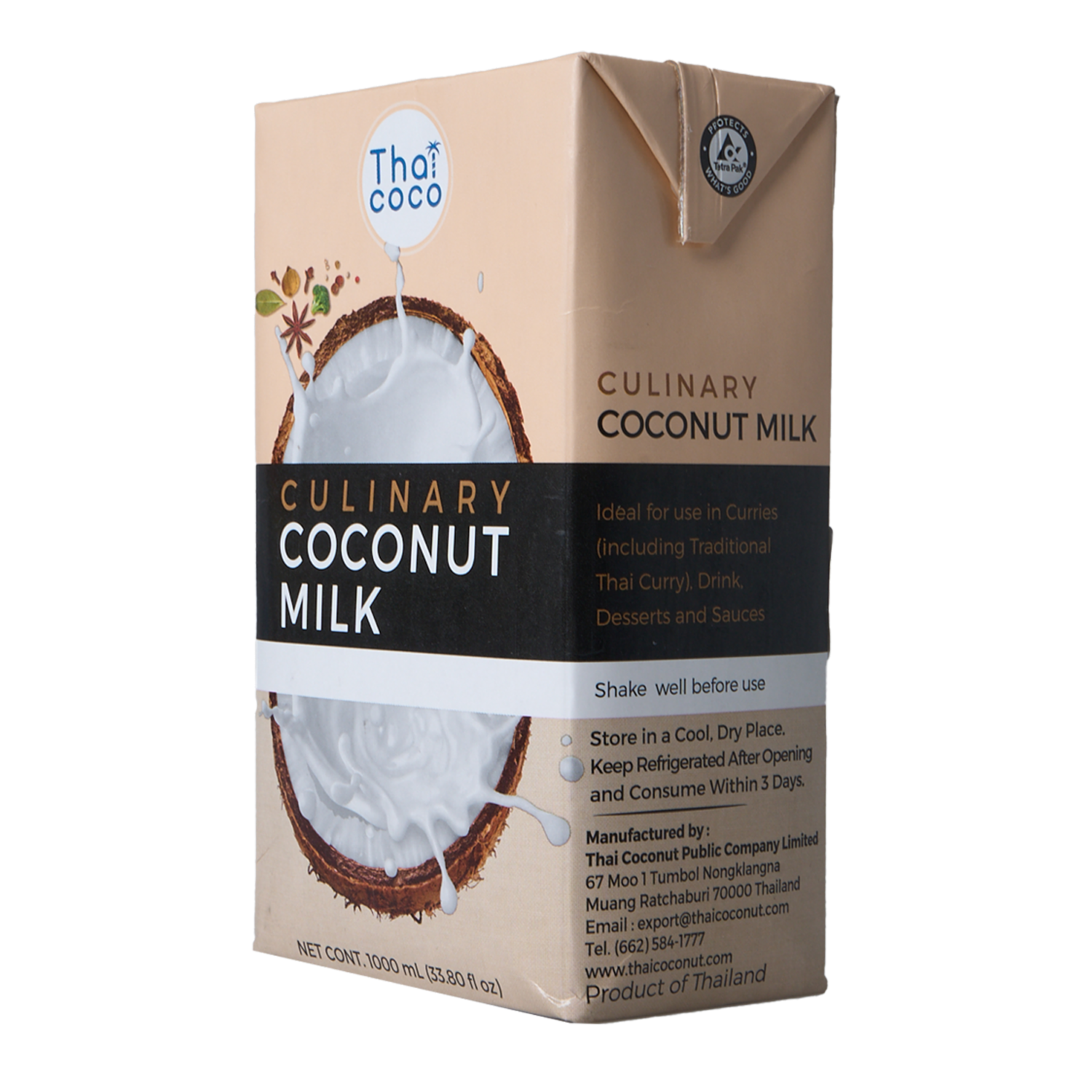 Leche De Coco Culinaria THAI COCO 1000 Ml