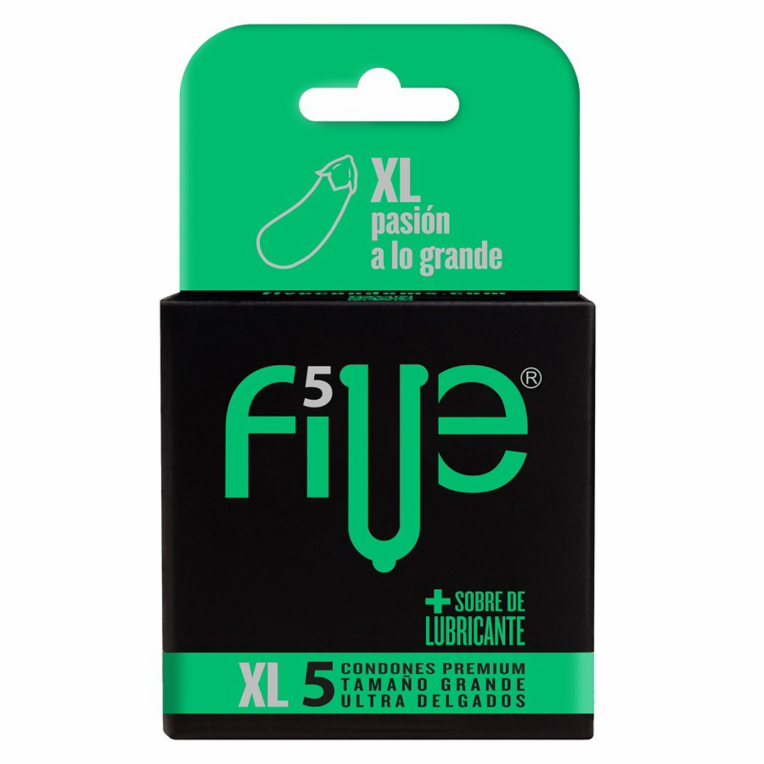 Preservativos Xl Ultra Delgado 5 Uds FIVE