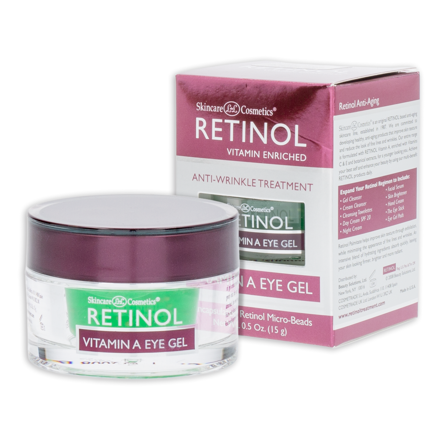 Contorno De Ojos Anti Arrugas RETINOL 15 G