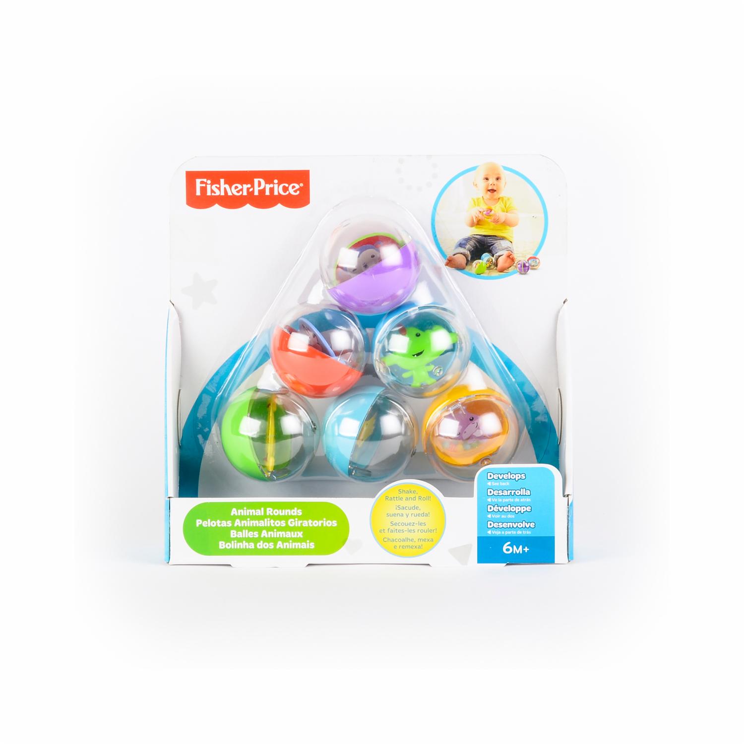 Pelotas Animales Giratorios Fisher Price MATTEL Para Bebé