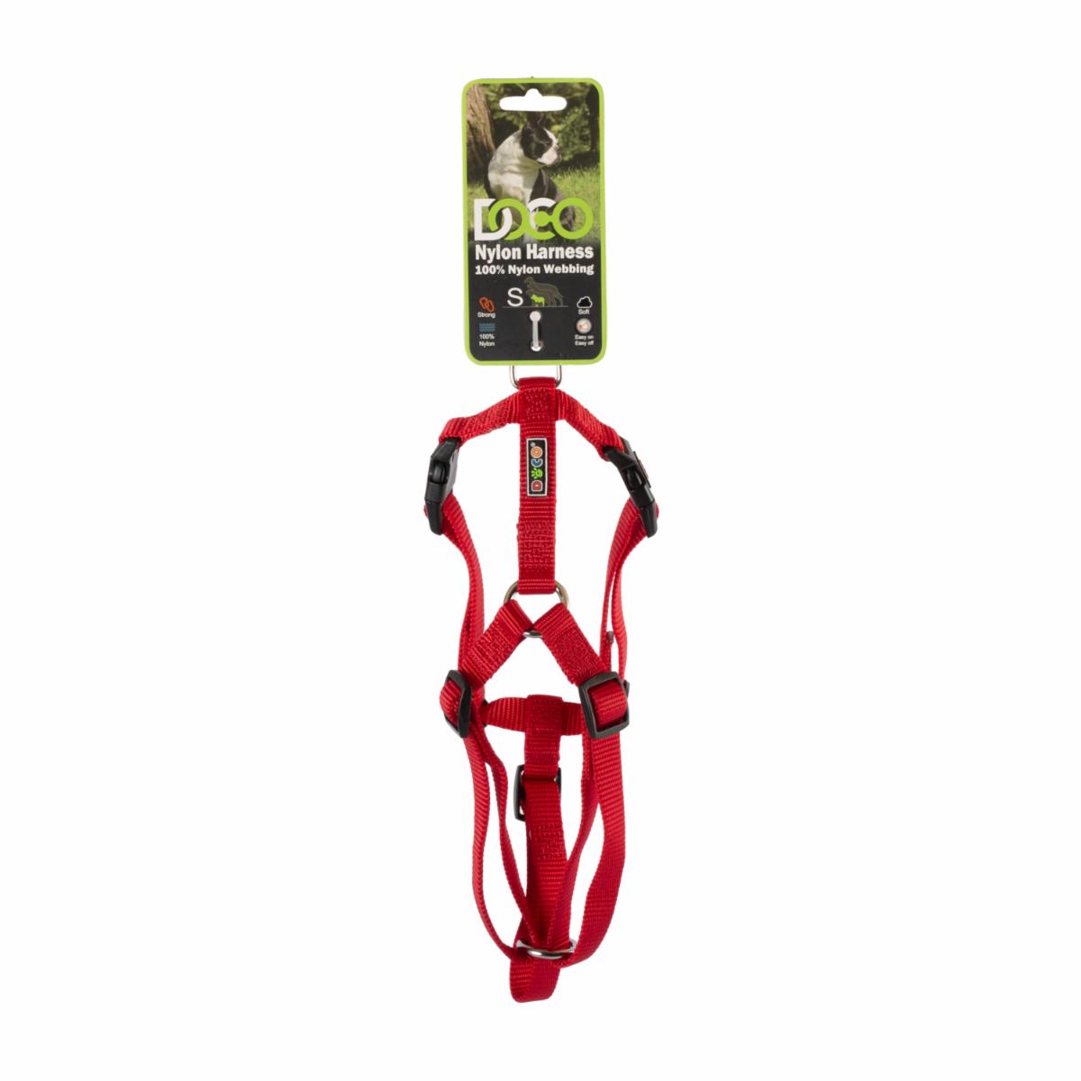 Pechera Para Perros De Color Rojo DOCO Talla Pequeño