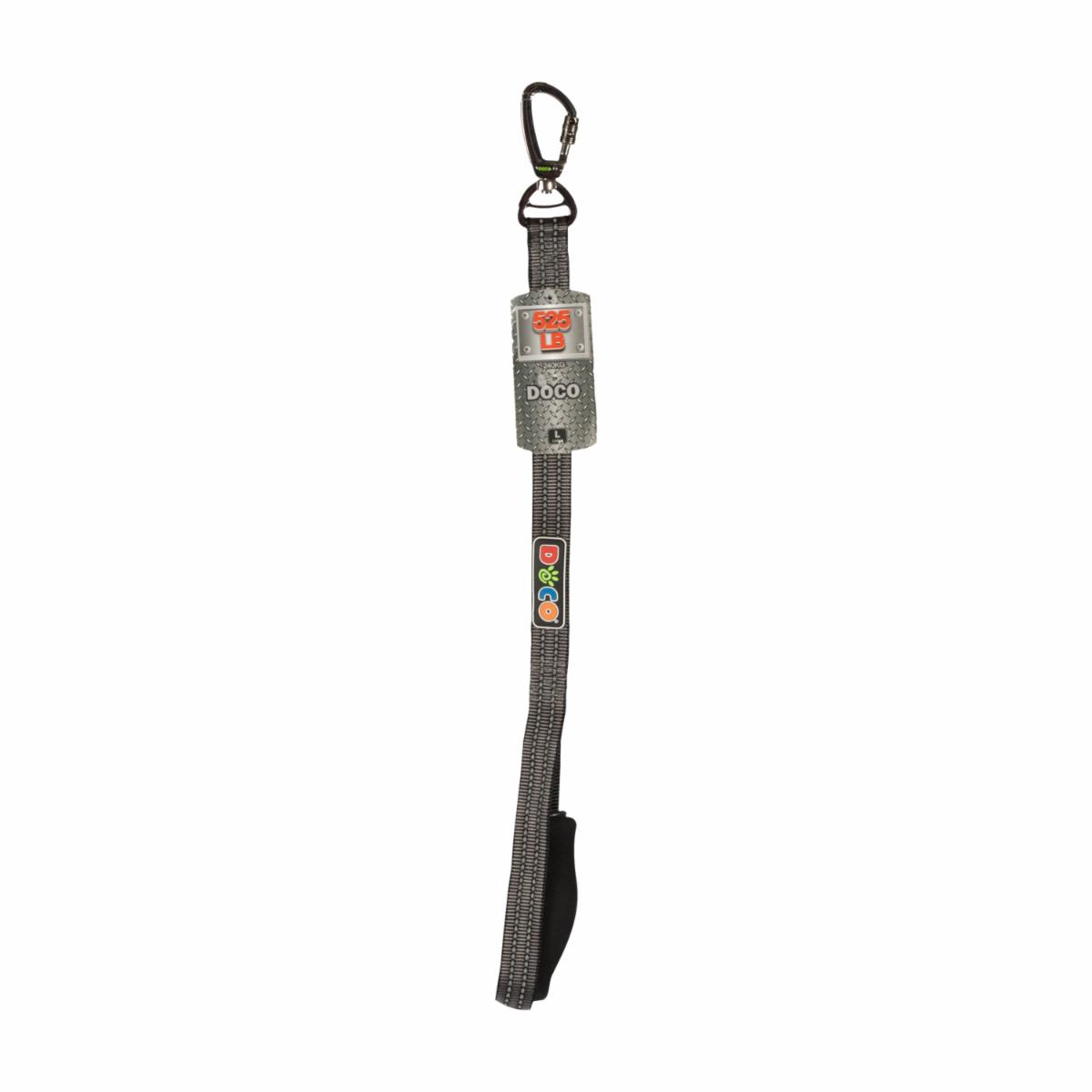 Correa Para Perro De Mango Suave Color Gris DOCO Unidad