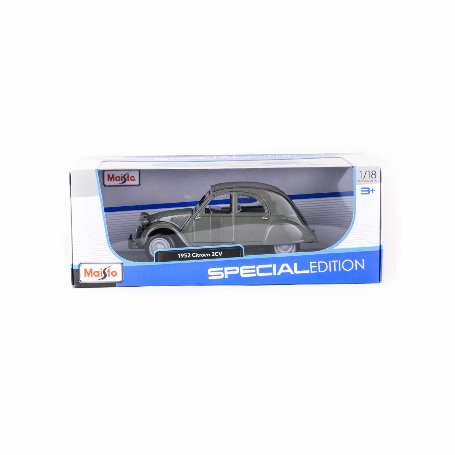Vehículo Citroën 2Cv 1952 MAISTO Escala 1:18